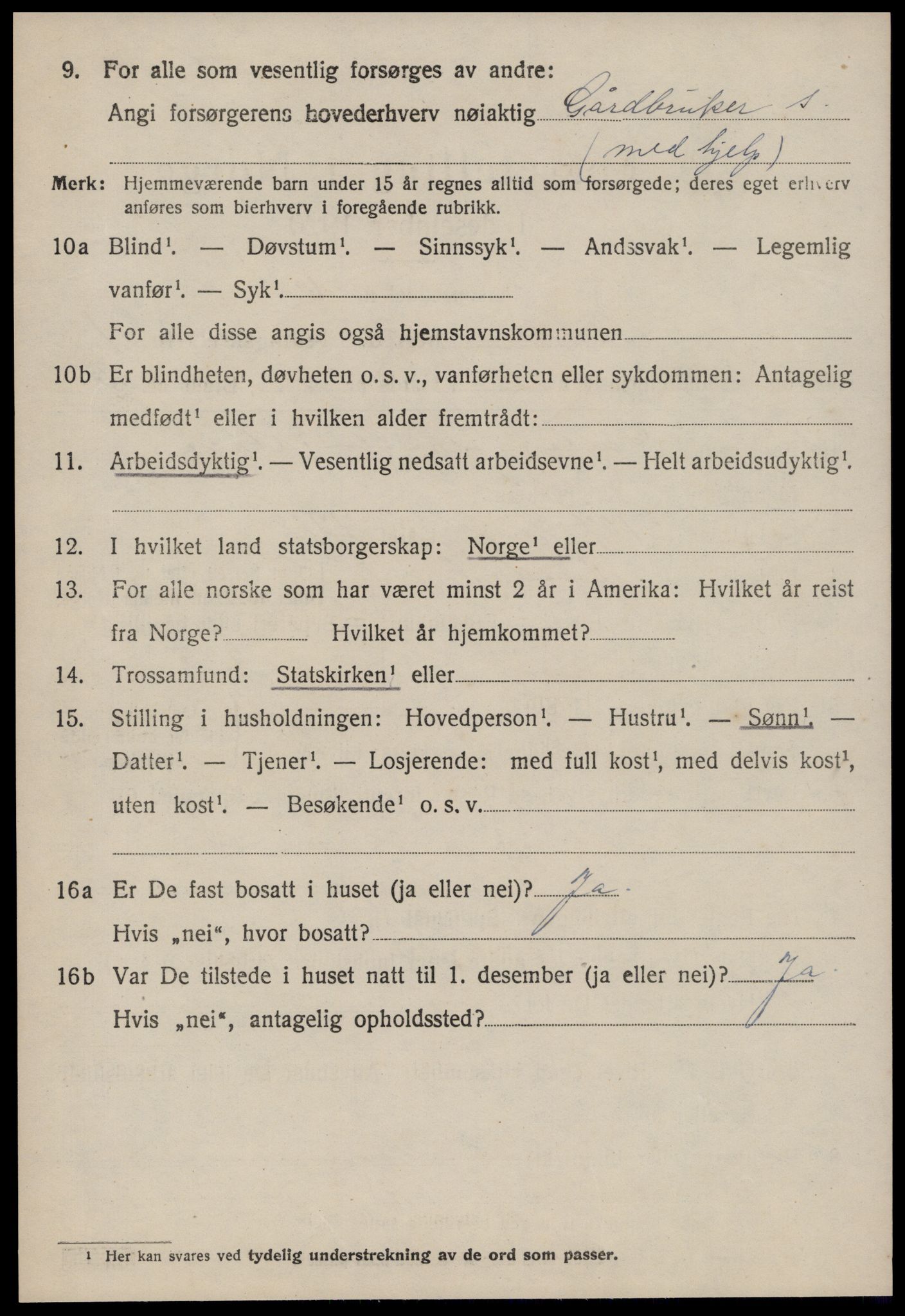 SAT, 1920 census for Rindal, 1920, p. 963