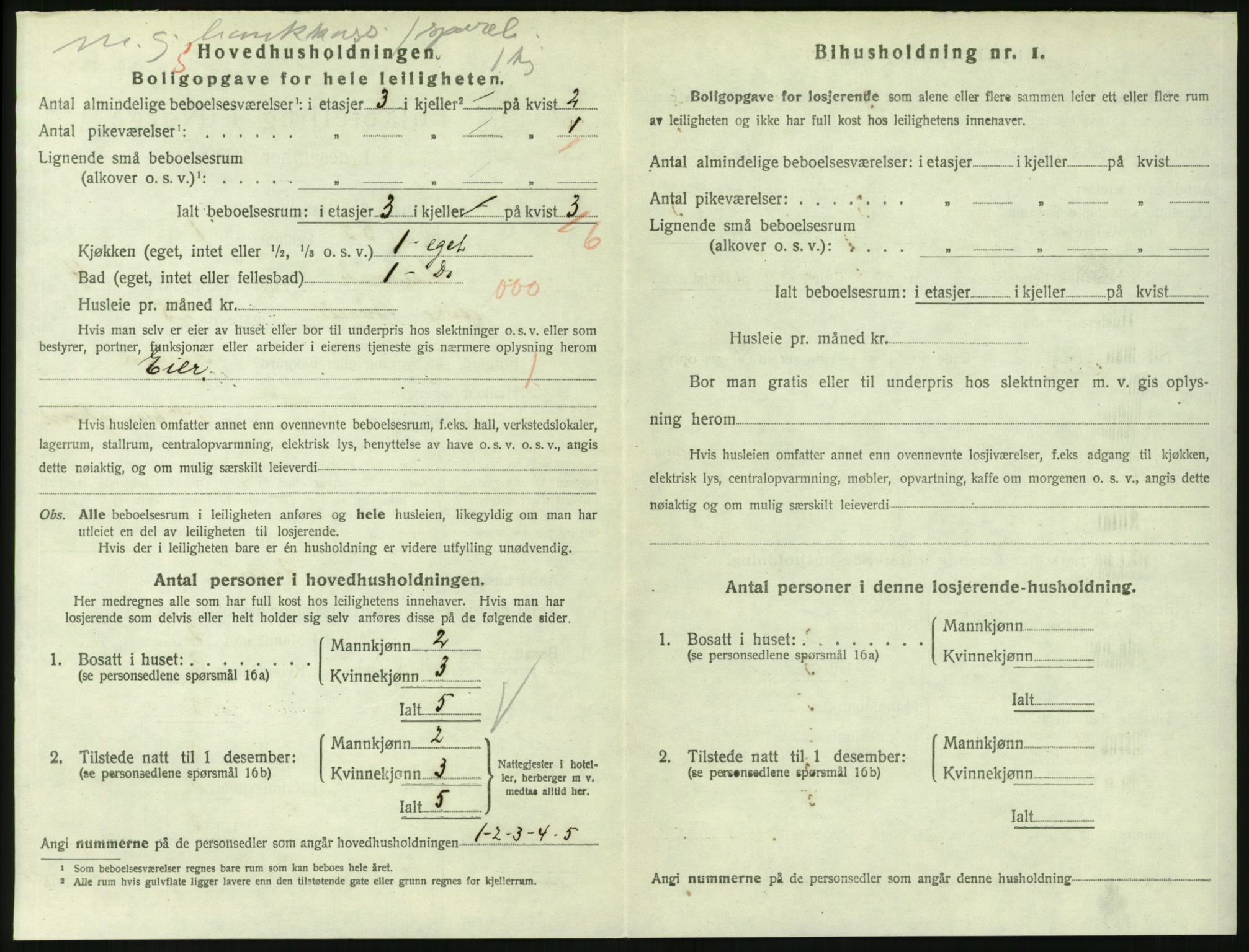 SAKO, 1920 census for Larvik, 1920, p. 4417