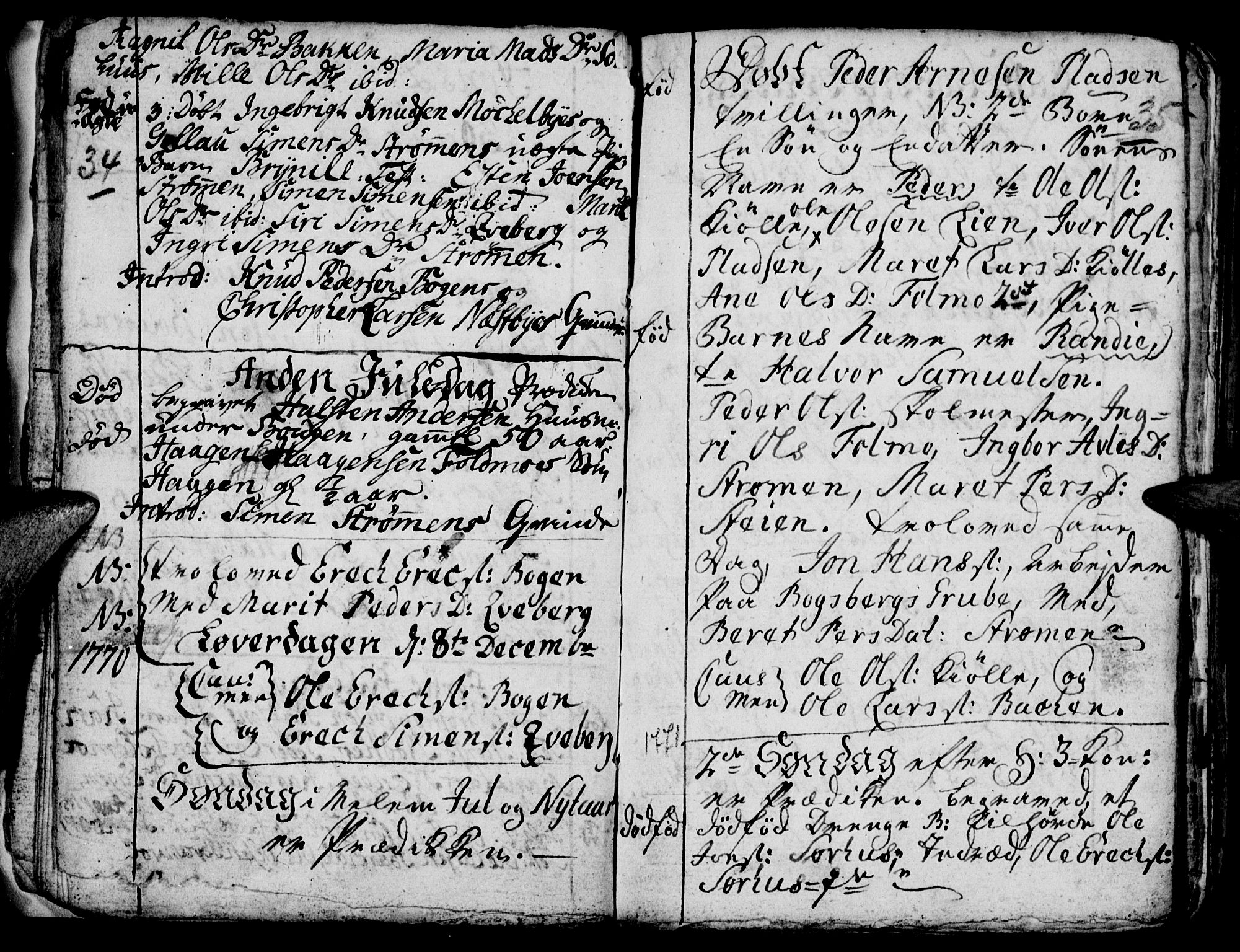 Tynset prestekontor, SAH/PREST-058/H/Ha/Hab/L0009: Parish register (official) no. 9, 1769-1781, p. 34-35