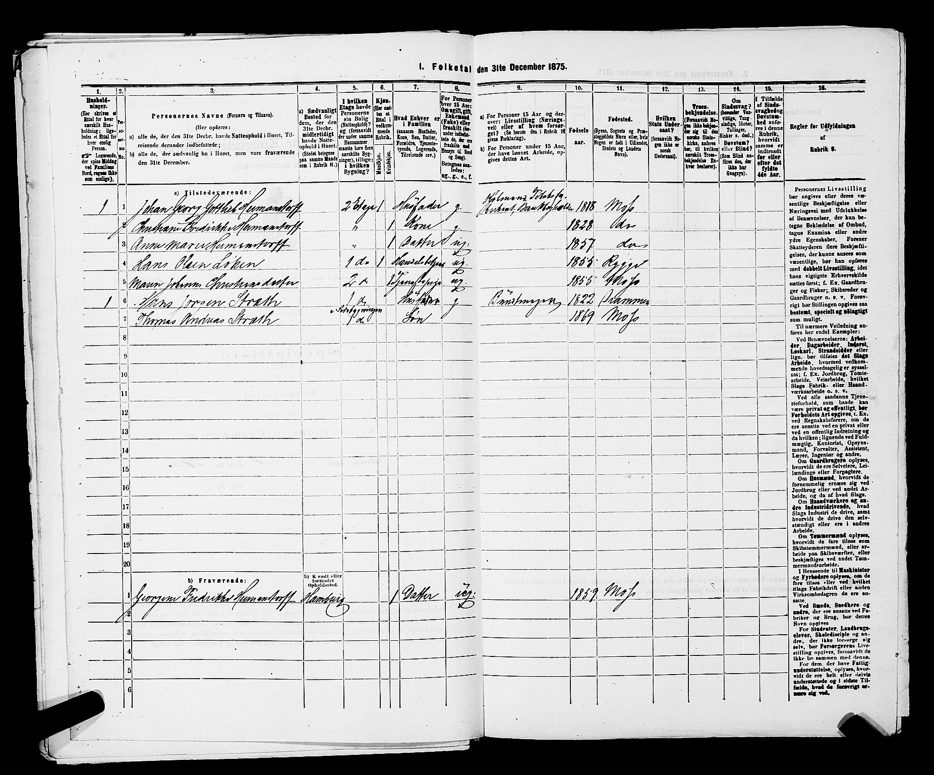 RA, 1875 census for 0104B Moss/Moss, 1875, p. 376