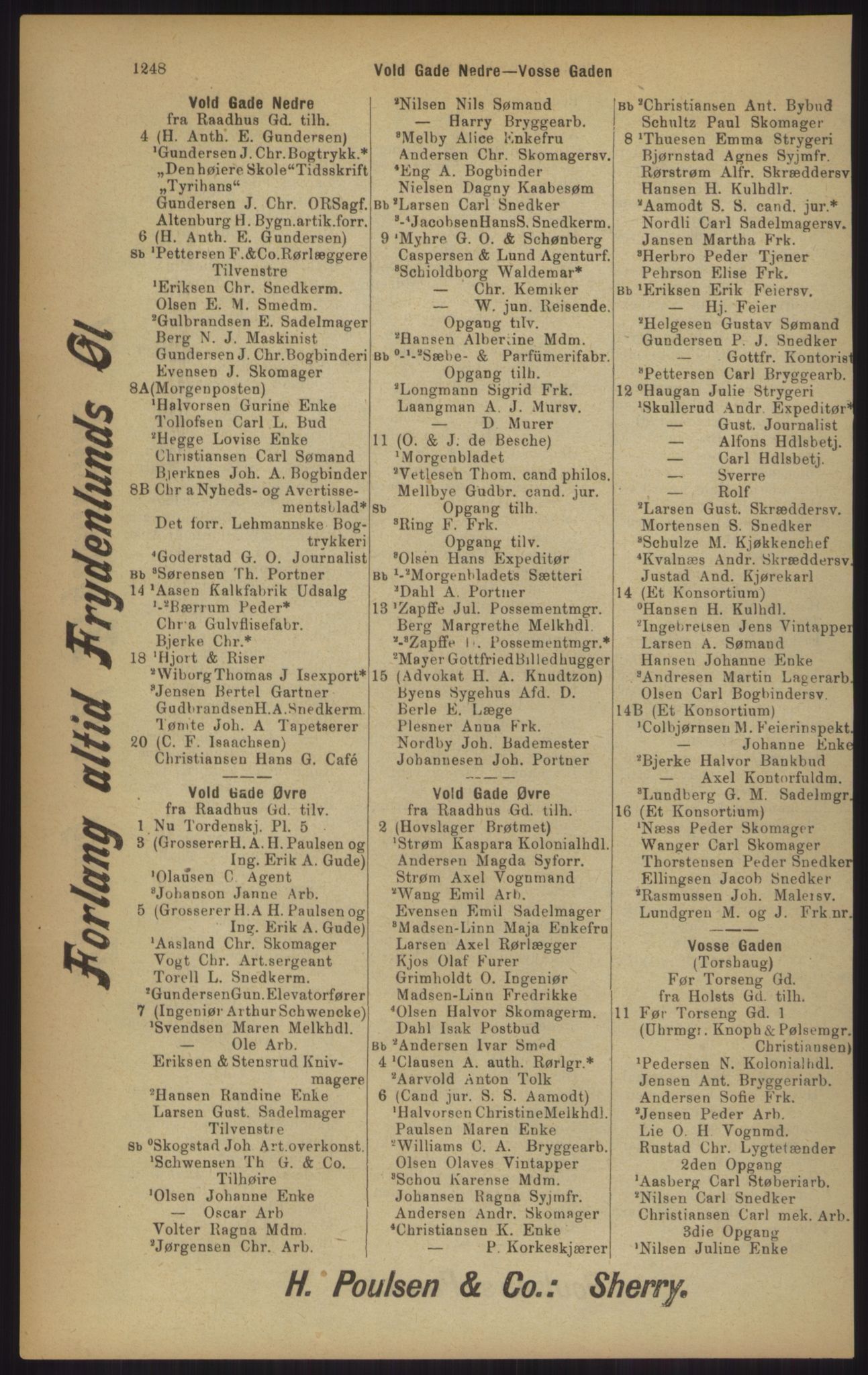 Kristiania/Oslo adressebok, PUBL/-, 1902, p. 1248