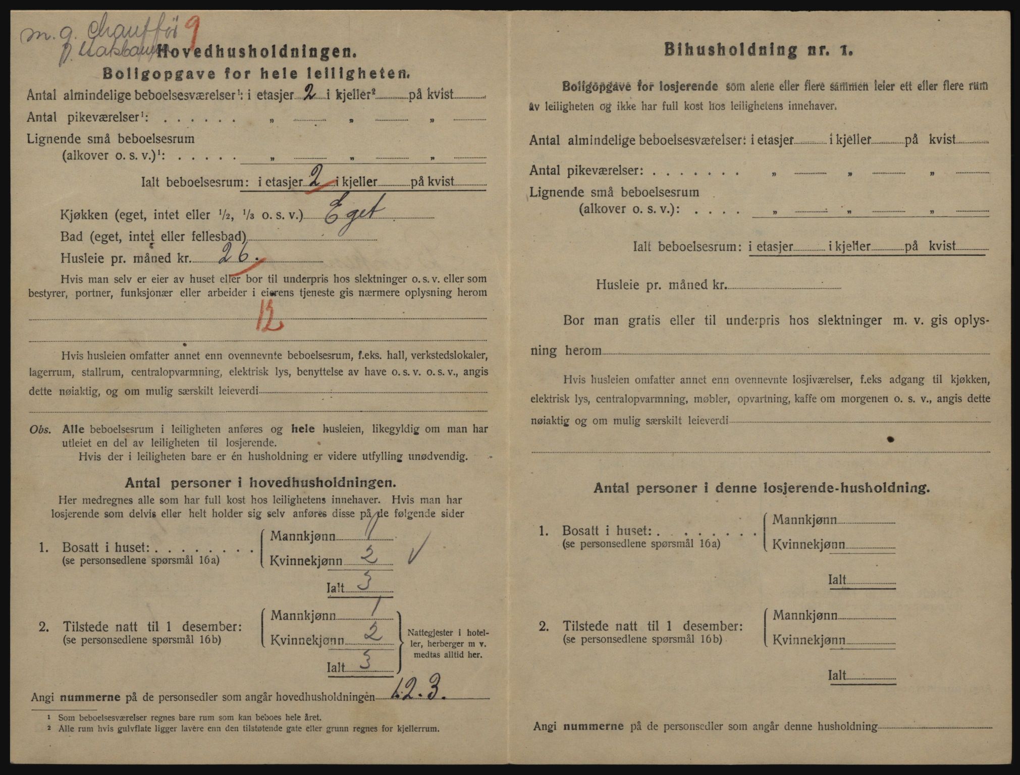 SAO, 1920 census for Kristiania, 1920, p. 9231