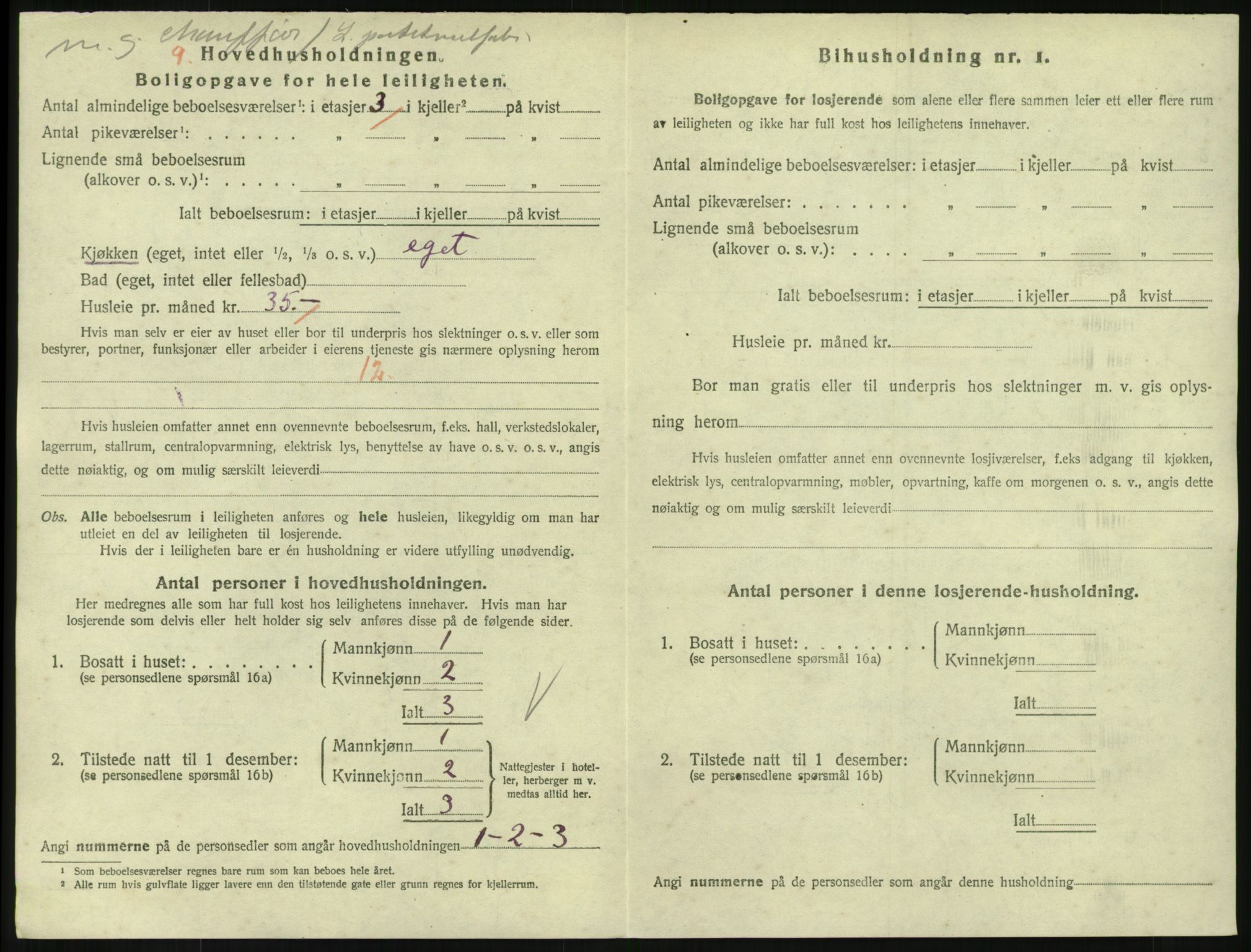 SAKO, 1920 census for Larvik, 1920, p. 7467