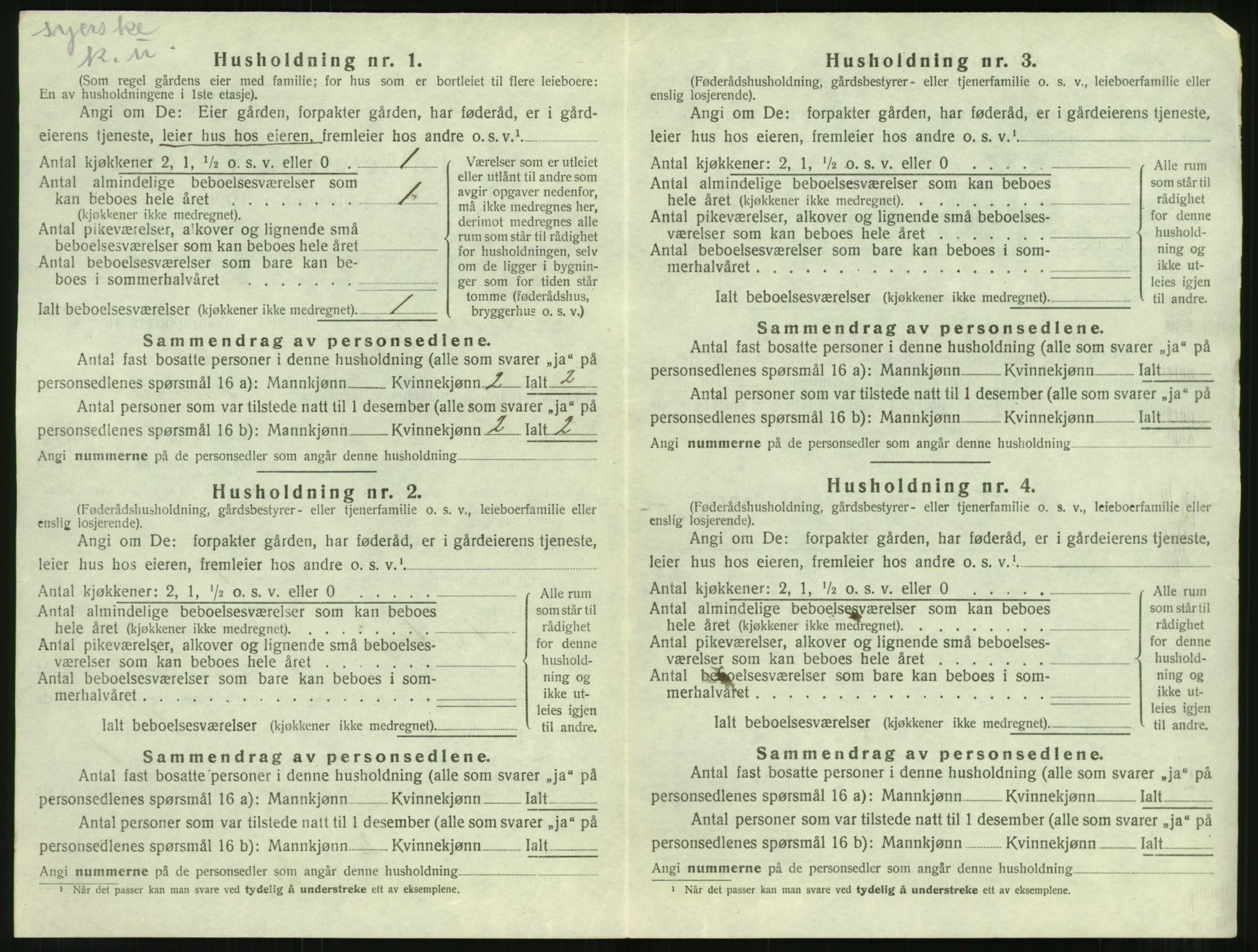 SAT, 1920 census for Bolsøy, 1920, p. 522