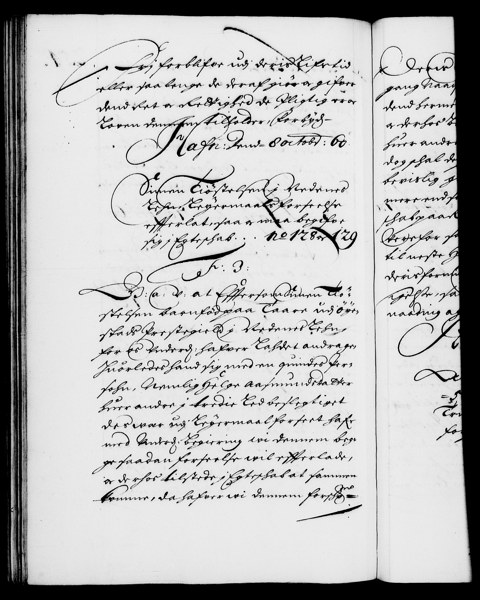 Danske Kanselli 1572-1799, AV/RA-EA-3023/F/Fc/Fca/Fcaa/L0009: Norske registre (mikrofilm), 1657-1660, p. 254b