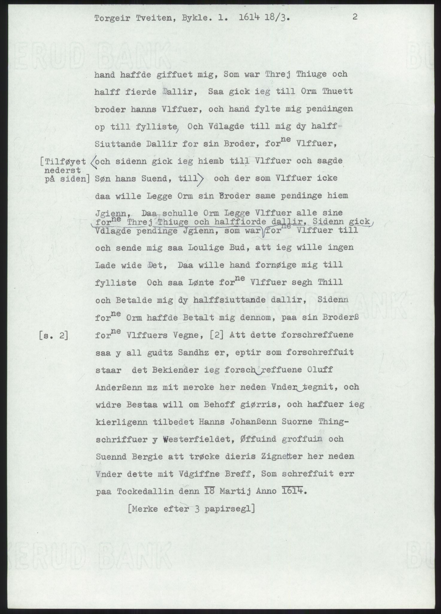 Samlinger til kildeutgivelse, Diplomavskriftsamlingen, AV/RA-EA-4053/H/Ha, p. 147