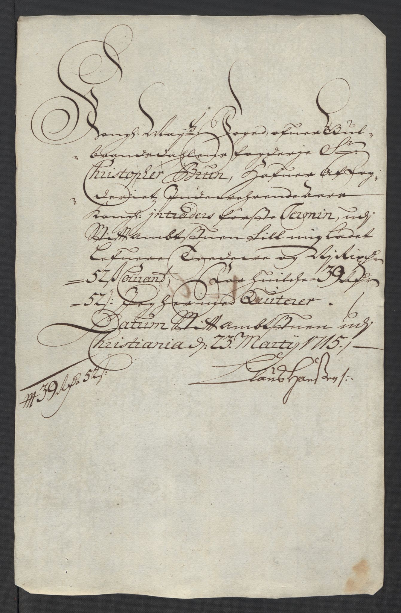 Rentekammeret inntil 1814, Reviderte regnskaper, Fogderegnskap, AV/RA-EA-4092/R17/L1184: Fogderegnskap Gudbrandsdal, 1715, p. 270