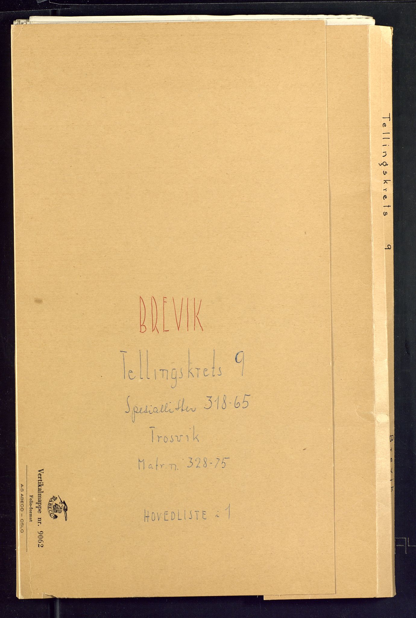 SAKO, 1875 census for 0804P Brevik, 1875, p. 15