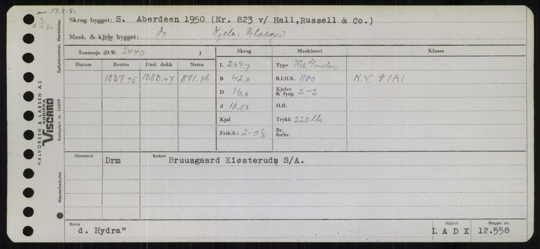 Sjøfartsdirektoratet med forløpere, Skipsmålingen, AV/RA-S-1627/H/Hb/L0002: Fartøy, E-H, p. 429