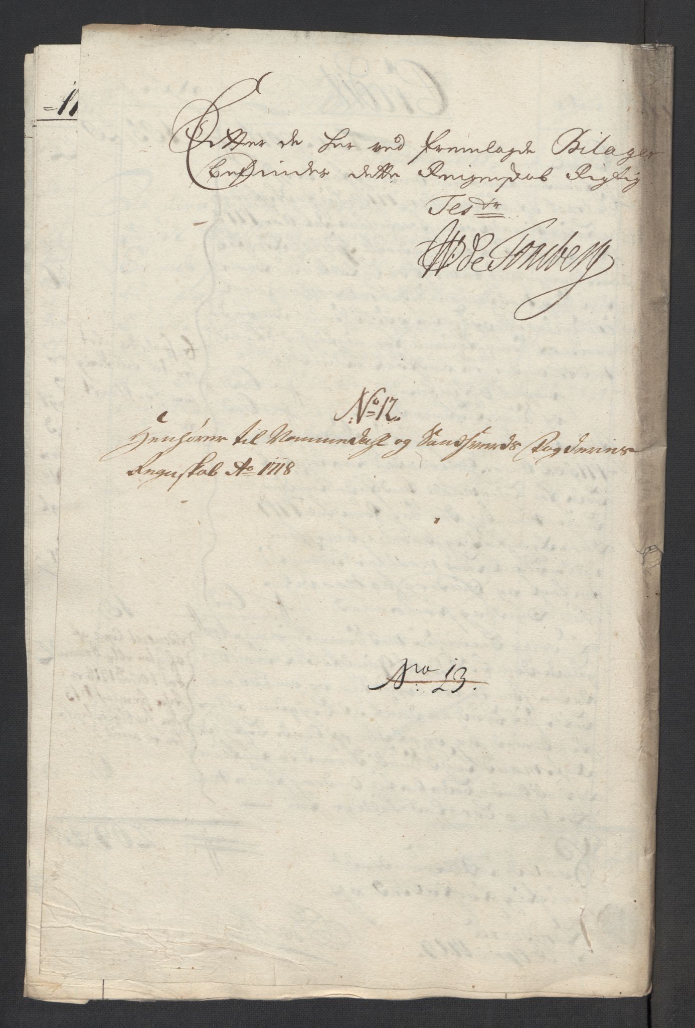 Rentekammeret inntil 1814, Reviderte regnskaper, Fogderegnskap, RA/EA-4092/R24/L1594: Fogderegnskap Numedal og Sandsvær, 1718, p. 267