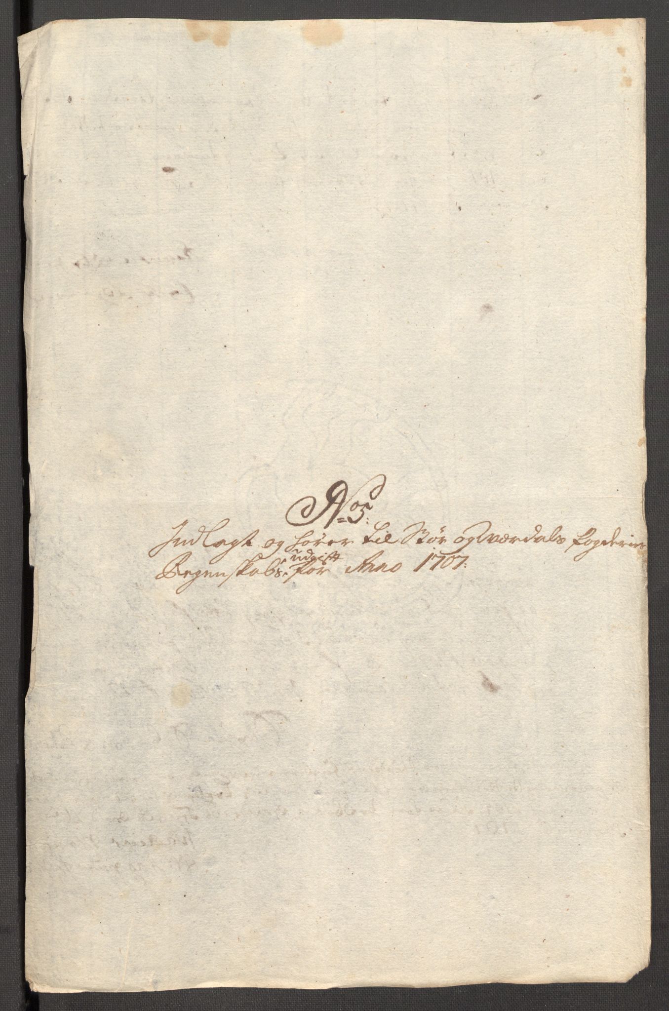 Rentekammeret inntil 1814, Reviderte regnskaper, Fogderegnskap, AV/RA-EA-4092/R62/L4197: Fogderegnskap Stjørdal og Verdal, 1707, p. 209