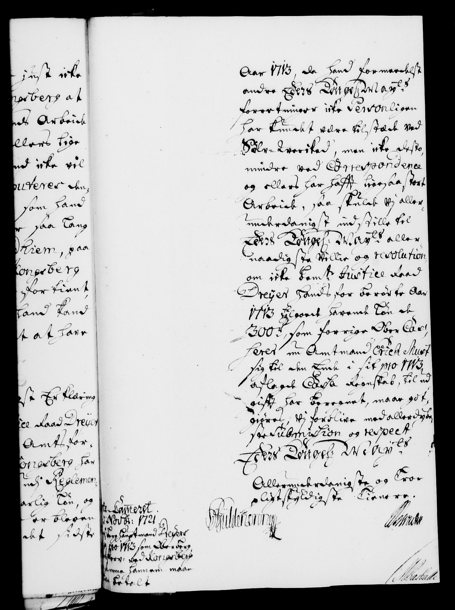 Rentekammeret, Kammerkanselliet, RA/EA-3111/G/Gf/Gfa/L0004: Norsk relasjons- og resolusjonsprotokoll (merket RK 52.4), 1721, p. 1358