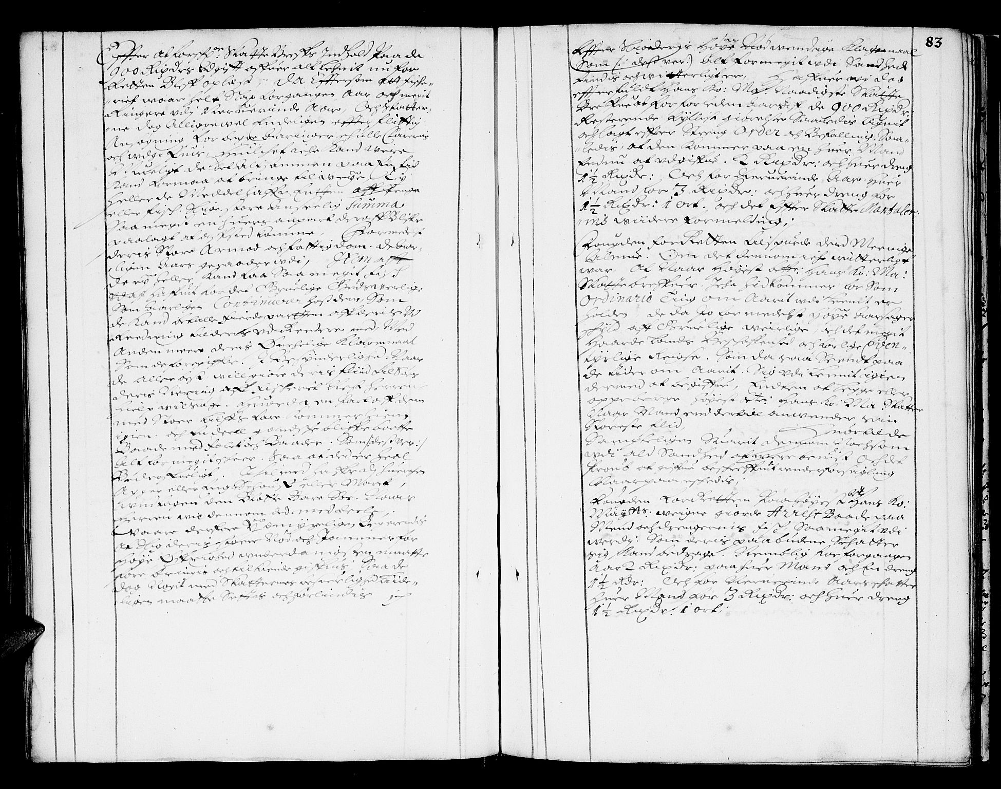 Finnmark sorenskriveri, AV/SATØ-S-0053/F/Fa/L0009: Justisprotokoller, 1654-1663, p. 82b-83a
