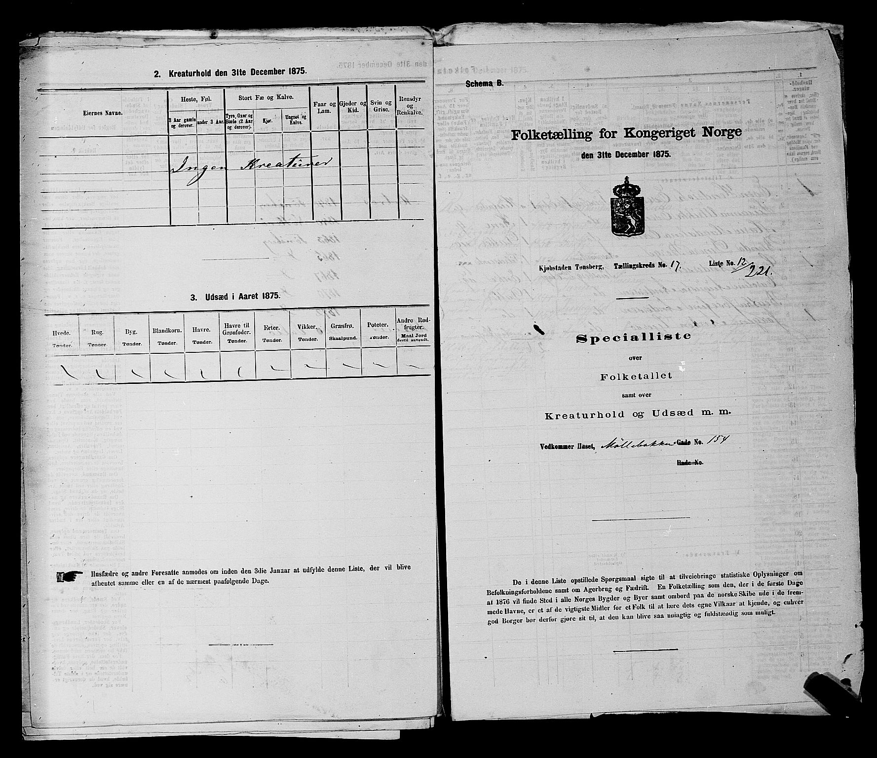 SAKO, 1875 census for 0705P Tønsberg, 1875, p. 546