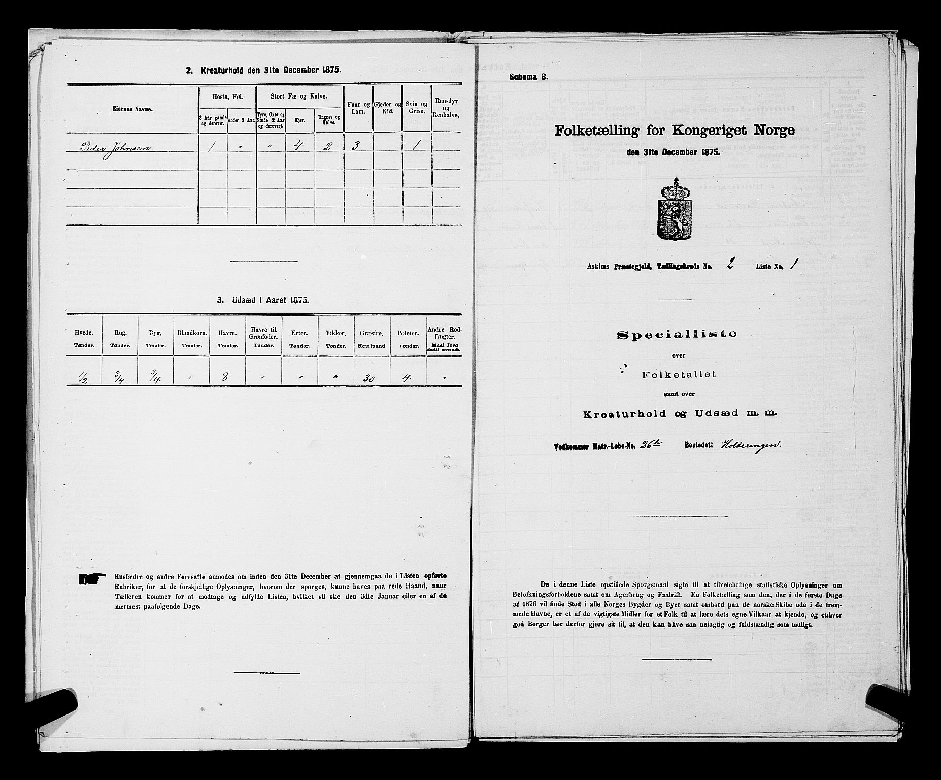 RA, 1875 census for 0124P Askim, 1875, p. 128