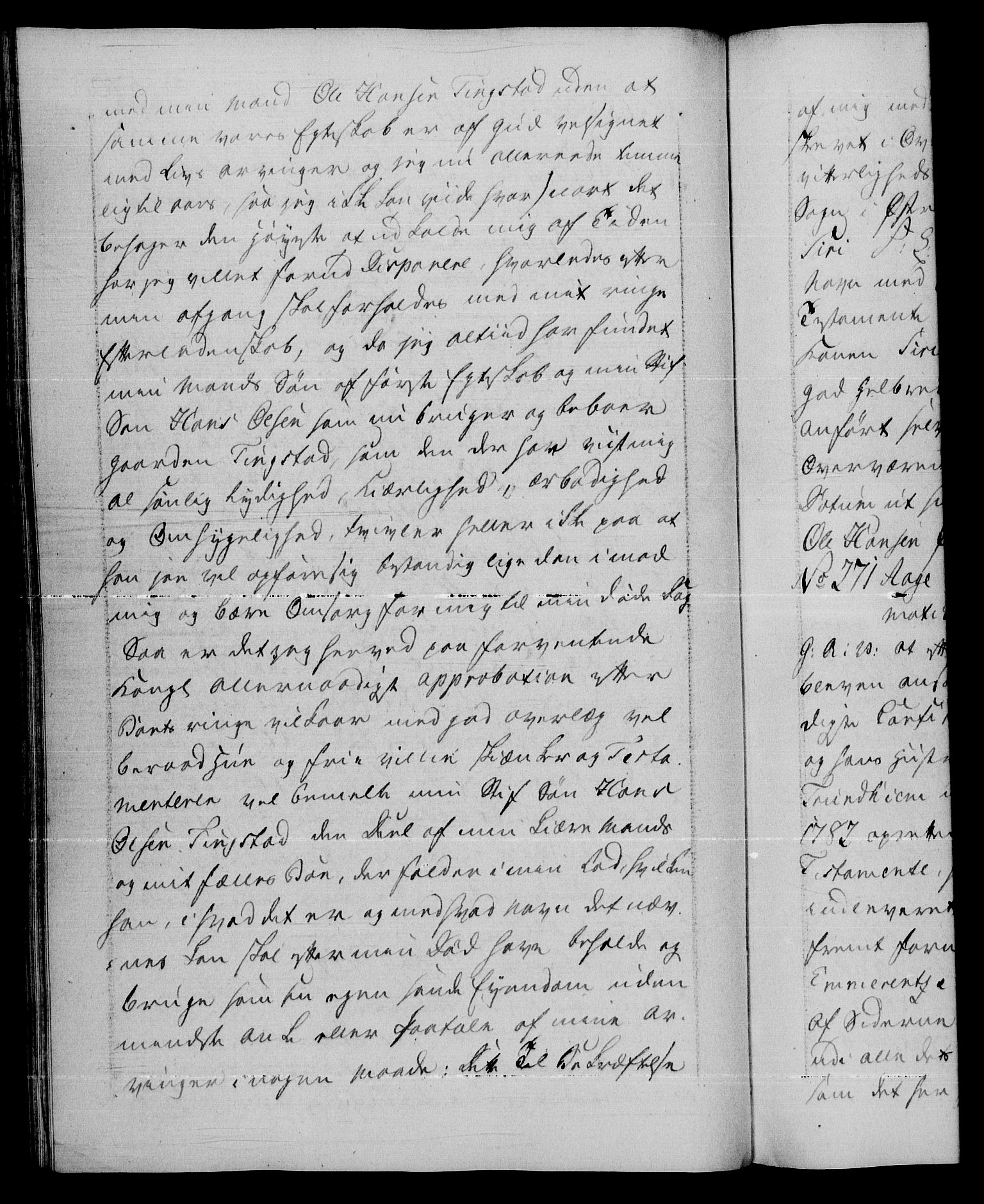 Danske Kanselli 1572-1799, AV/RA-EA-3023/F/Fc/Fca/Fcaa/L0052: Norske registre, 1788-1789, p. 570b