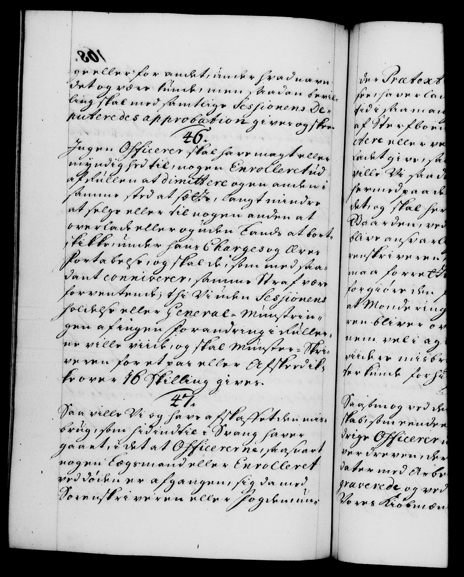 Danske Kanselli 1572-1799, AV/RA-EA-3023/F/Fc/Fca/Fcaa/L0019: Norske registre, 1704-1707, p. 168b