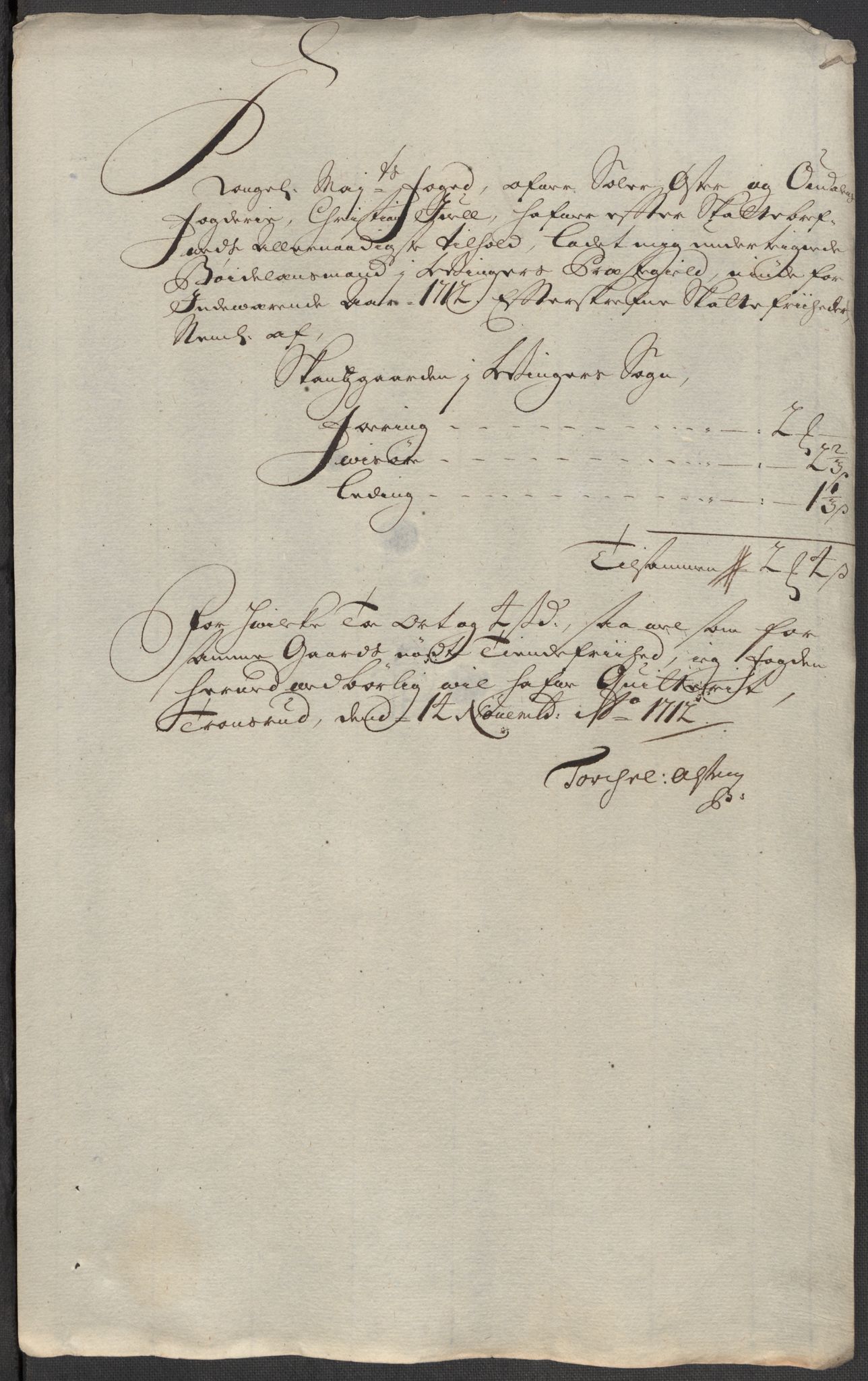 Rentekammeret inntil 1814, Reviderte regnskaper, Fogderegnskap, RA/EA-4092/R13/L0849: Fogderegnskap Solør, Odal og Østerdal, 1712, p. 370