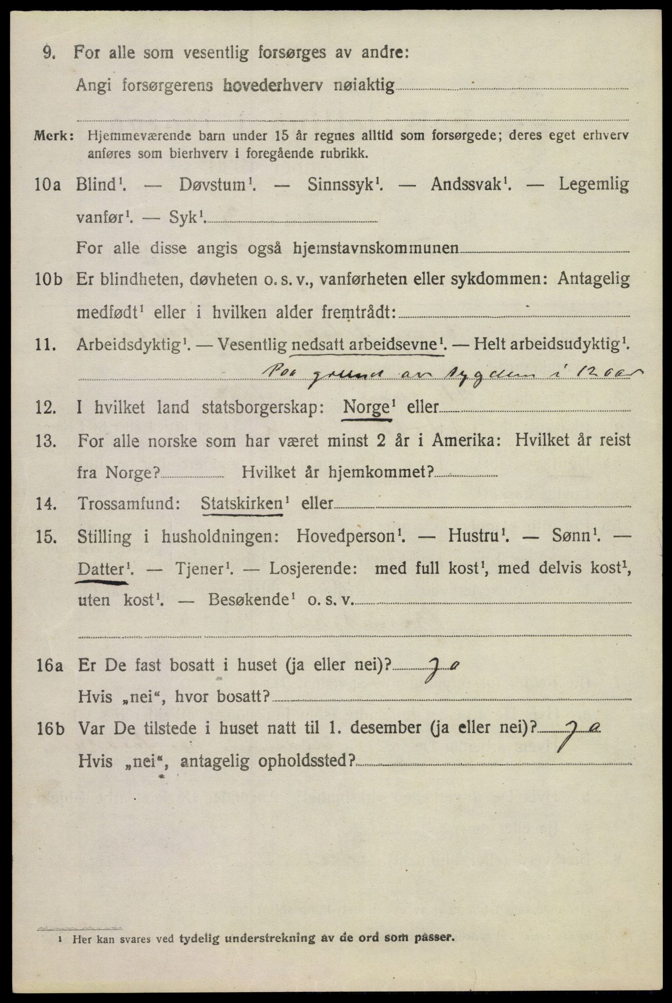 SAST, 1920 census for Time, 1920, p. 5014