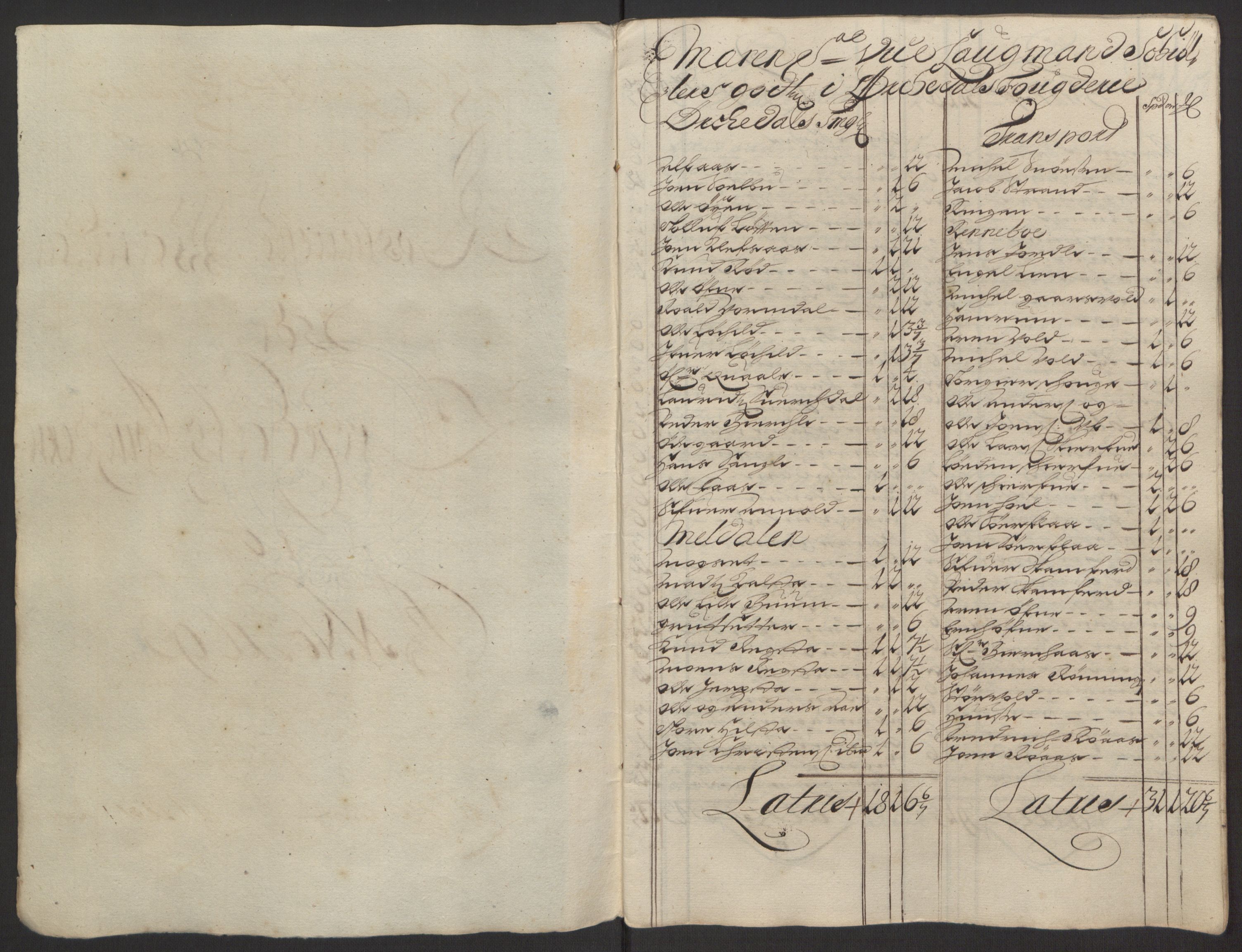 Rentekammeret inntil 1814, Reviderte regnskaper, Fogderegnskap, RA/EA-4092/R58/L3938: Fogderegnskap Orkdal, 1693, p. 96