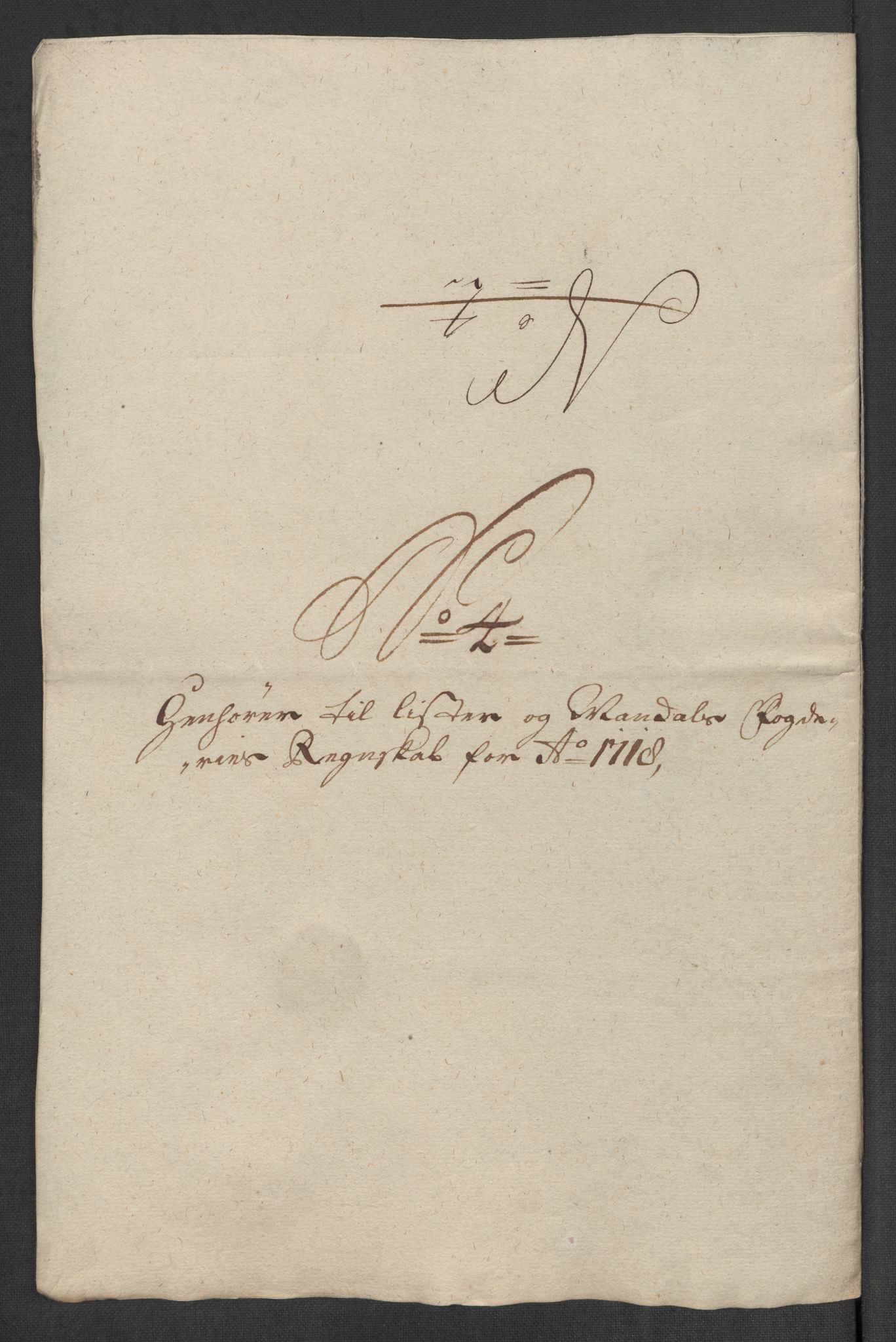 Rentekammeret inntil 1814, Reviderte regnskaper, Fogderegnskap, AV/RA-EA-4092/R43/L2563: Fogderegnskap Lista og Mandal, 1718, p. 46