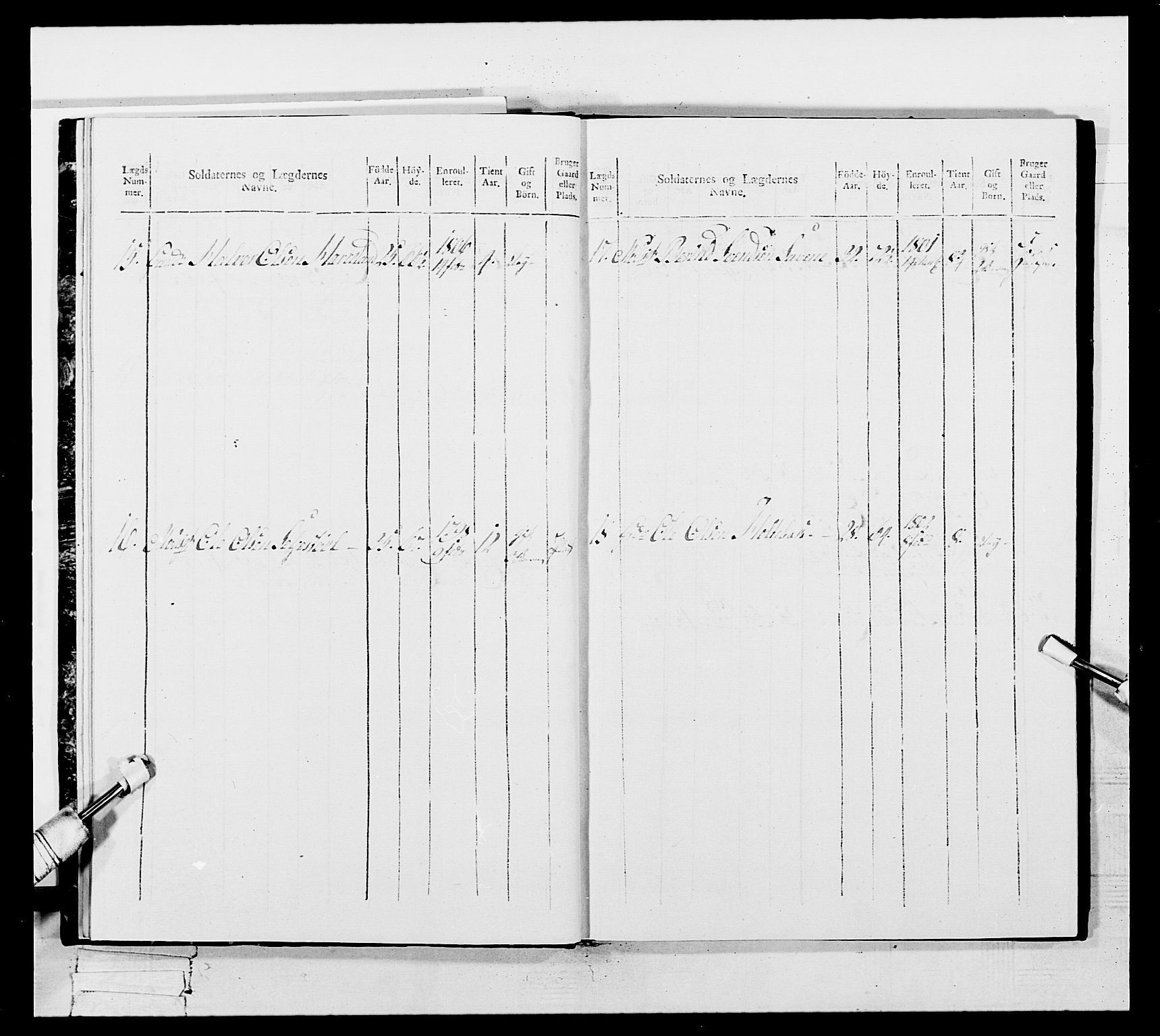 Generalitets- og kommissariatskollegiet, Det kongelige norske kommissariatskollegium, AV/RA-EA-5420/E/Eh/L0110: Vesterlenske nasjonale infanteriregiment, 1810, p. 13