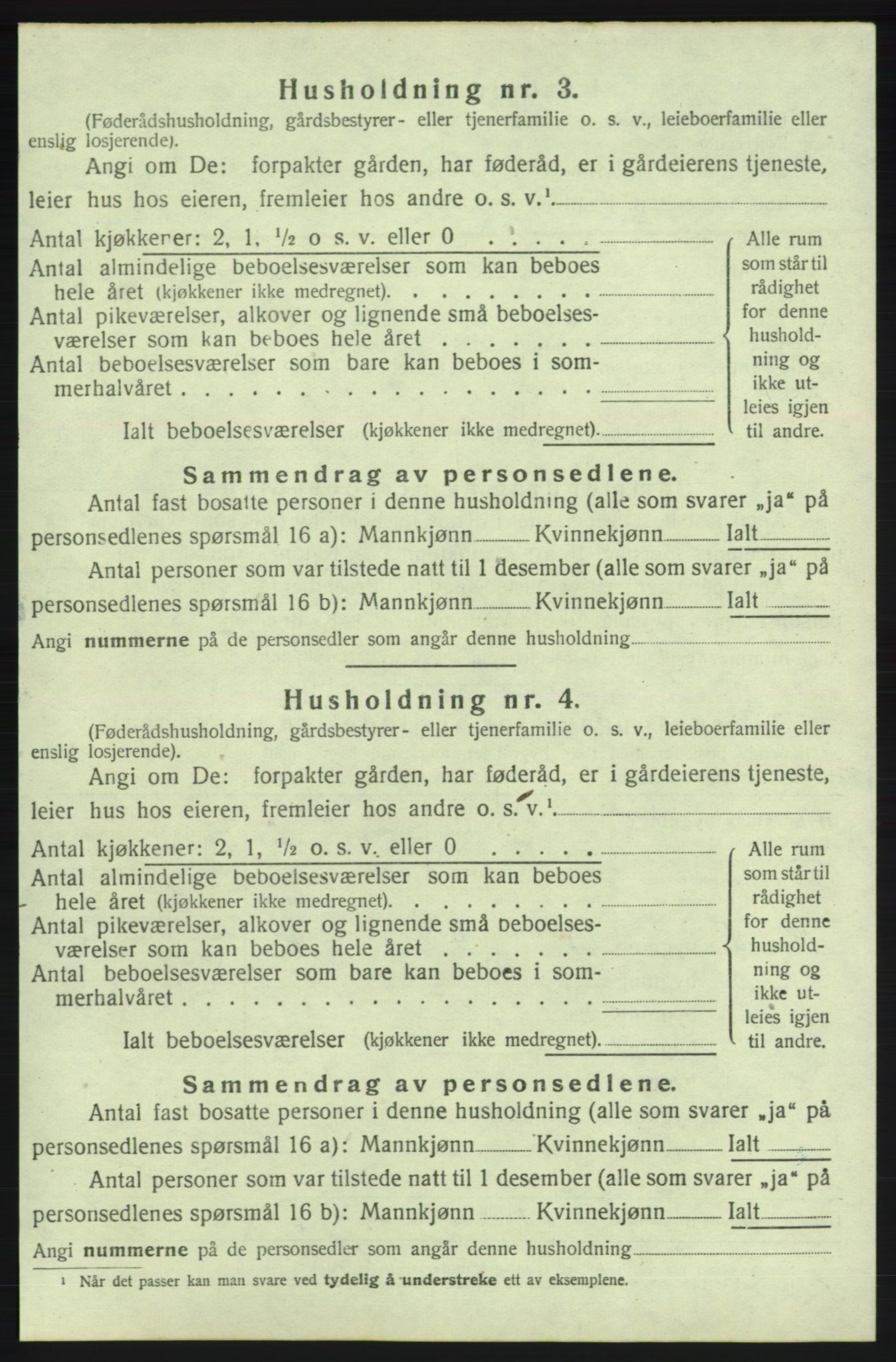 SAB, 1920 census for Kvinnherad, 1920, p. 2729