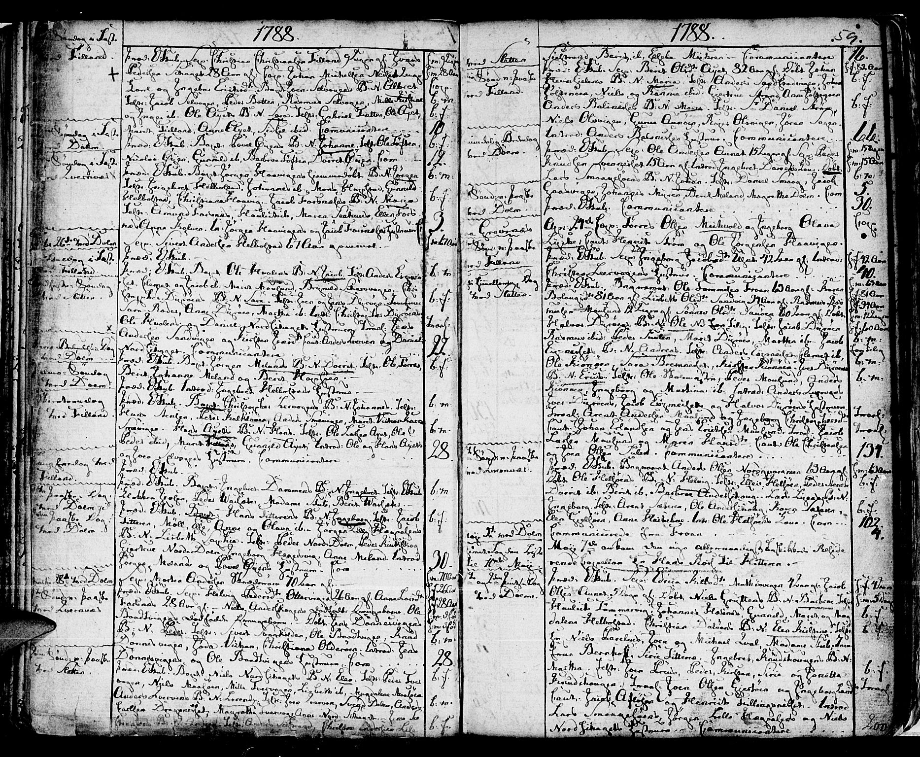 Ministerialprotokoller, klokkerbøker og fødselsregistre - Sør-Trøndelag, SAT/A-1456/634/L0526: Parish register (official) no. 634A02, 1775-1818, p. 59