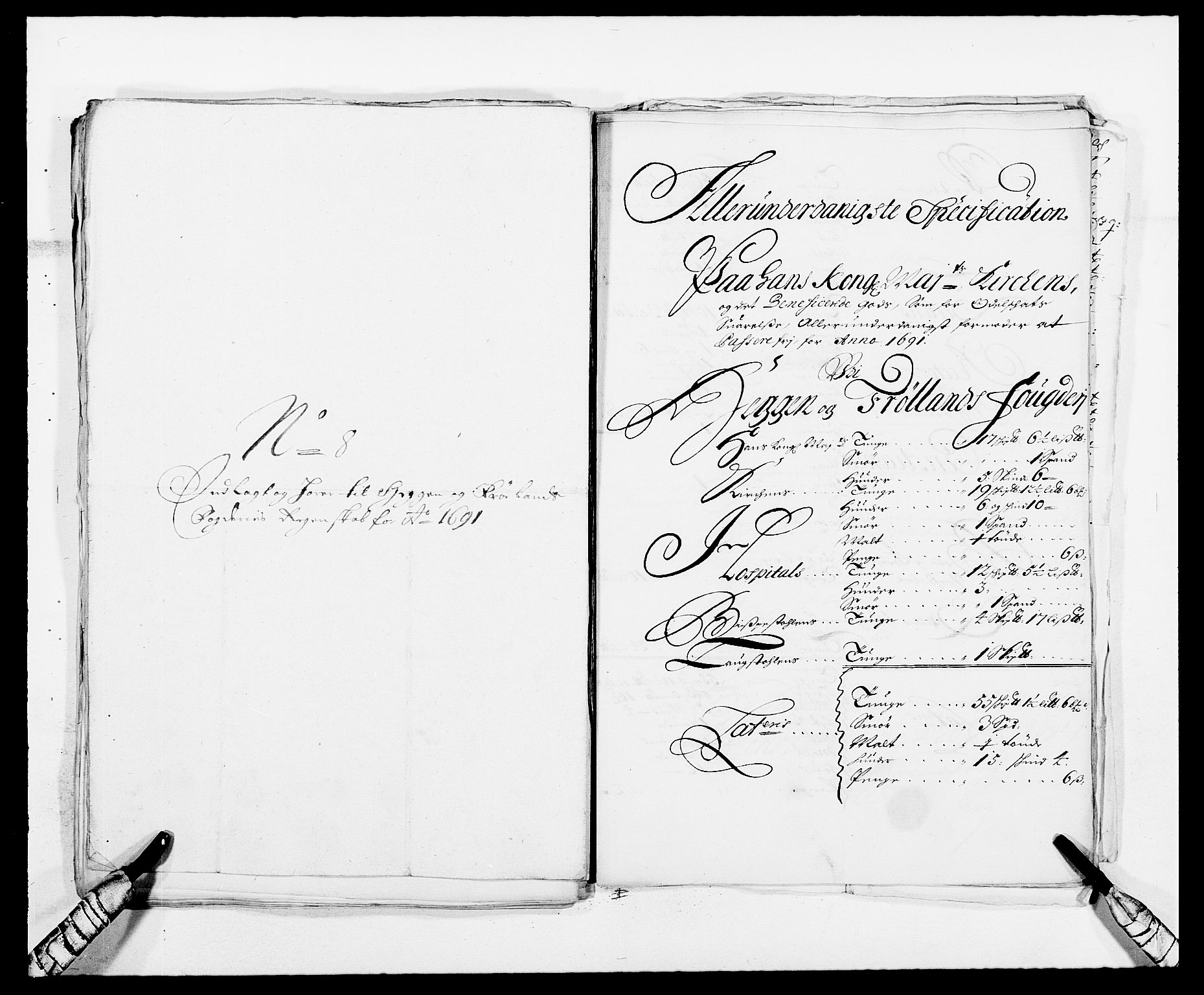 Rentekammeret inntil 1814, Reviderte regnskaper, Fogderegnskap, AV/RA-EA-4092/R06/L0283: Fogderegnskap Heggen og Frøland, 1691-1693, p. 98