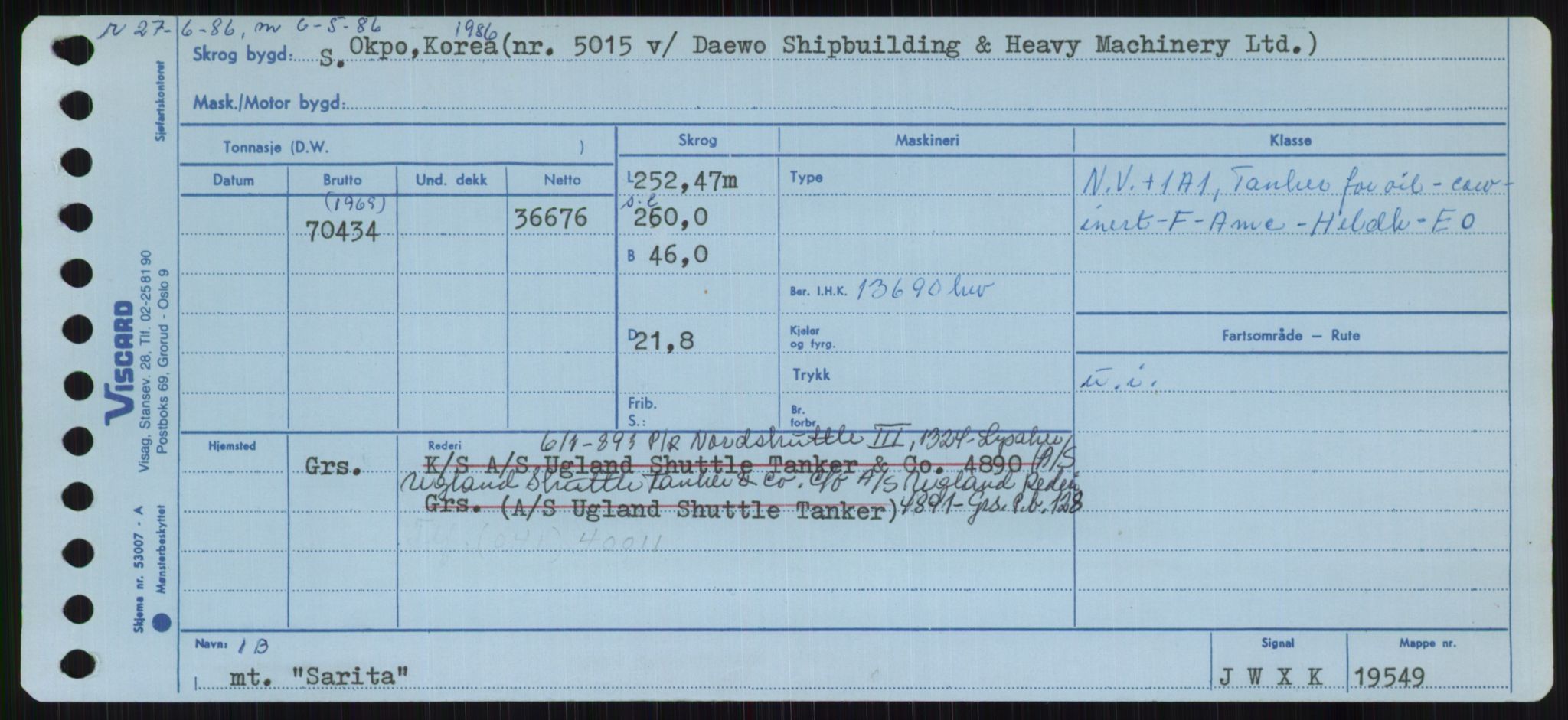 Sjøfartsdirektoratet med forløpere, Skipsmålingen, RA/S-1627/H/Ha/L0005/0001: Fartøy, S-Sven / Fartøy, S-Skji, p. 183