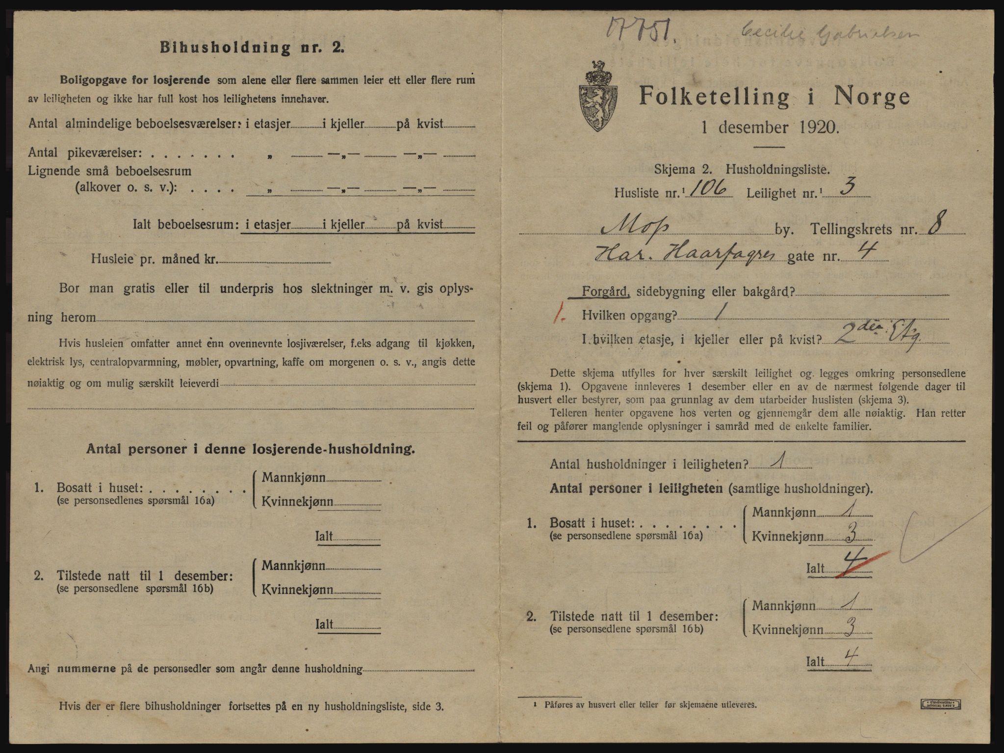 SAO, 1920 census for Moss, 1920, p. 6253