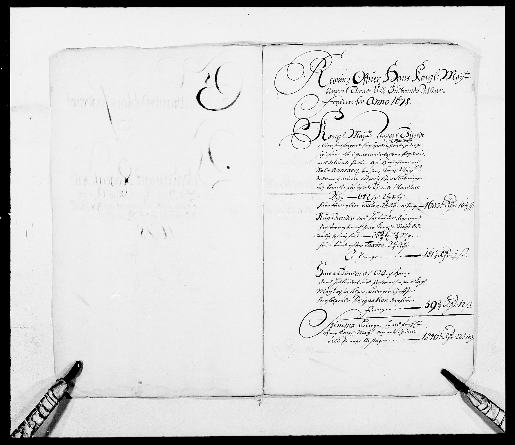 Rentekammeret inntil 1814, Reviderte regnskaper, Fogderegnskap, RA/EA-4092/R17/L1152: Fogderegnskap Gudbrandsdal, 1678-1679, p. 22