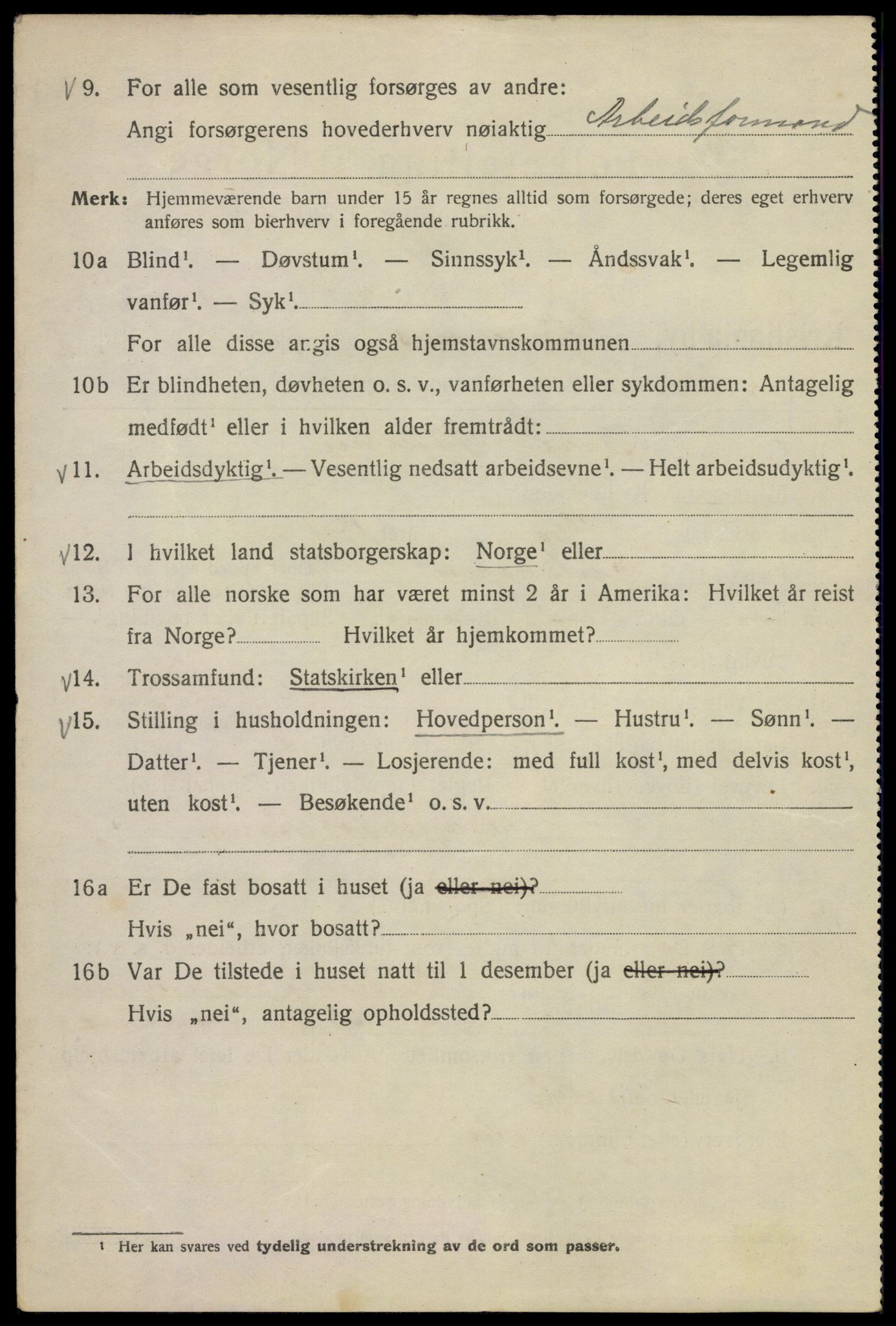 SAO, 1920 census for Kristiania, 1920, p. 340924