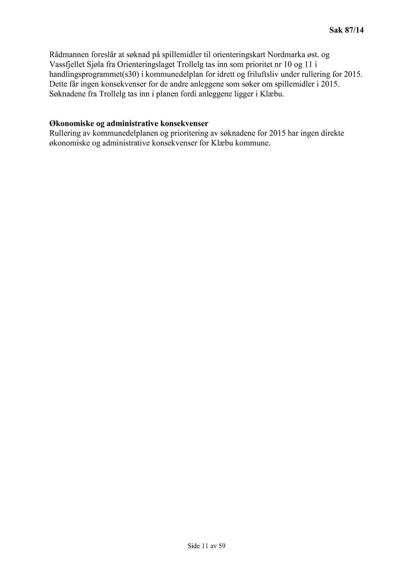 Klæbu Kommune, TRKO/KK/01-KS/L007: Kommunestyret - Møtedokumenter, 2014, p. 2119