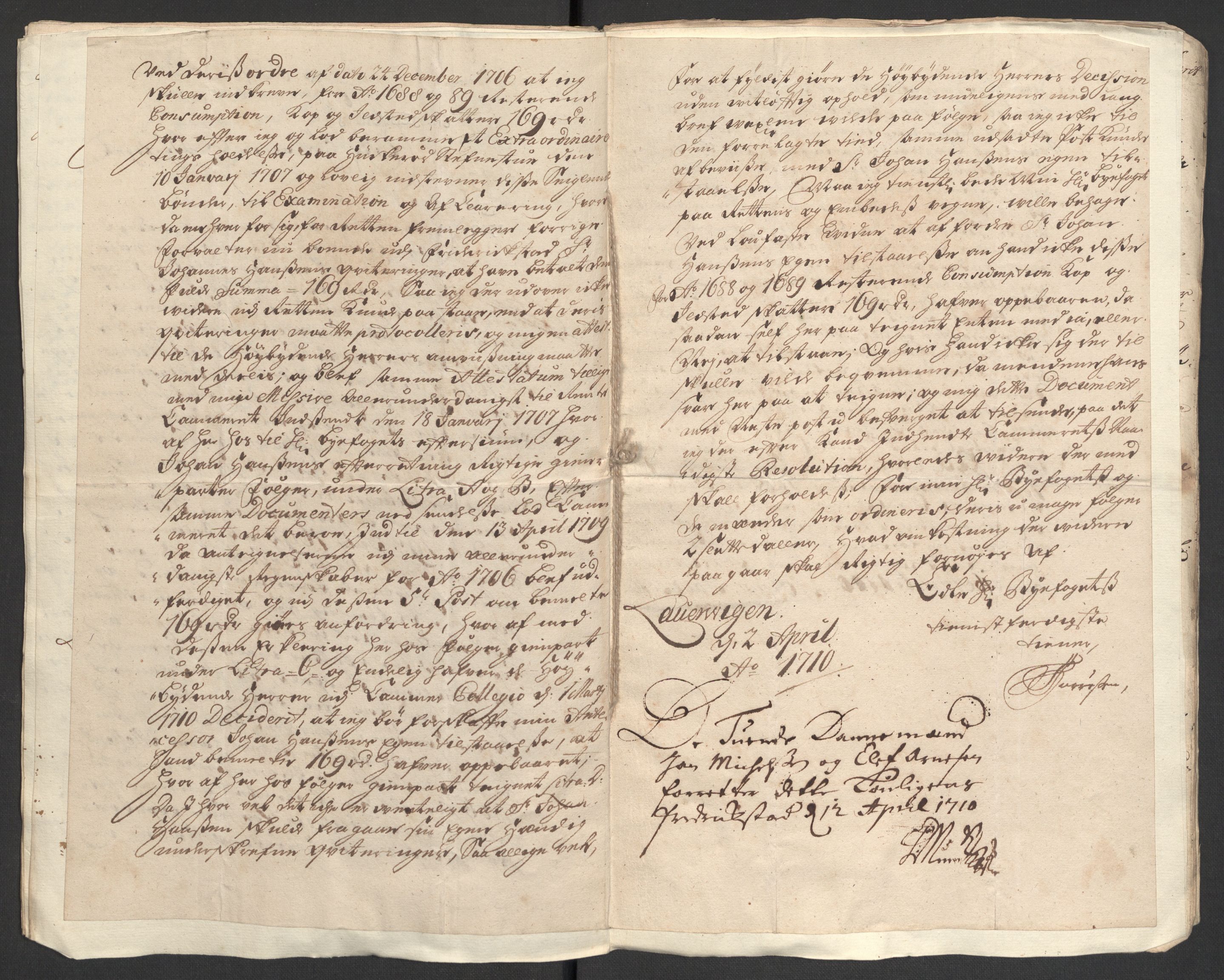 Rentekammeret inntil 1814, Reviderte regnskaper, Fogderegnskap, AV/RA-EA-4092/R33/L1979: Fogderegnskap Larvik grevskap, 1706, p. 206