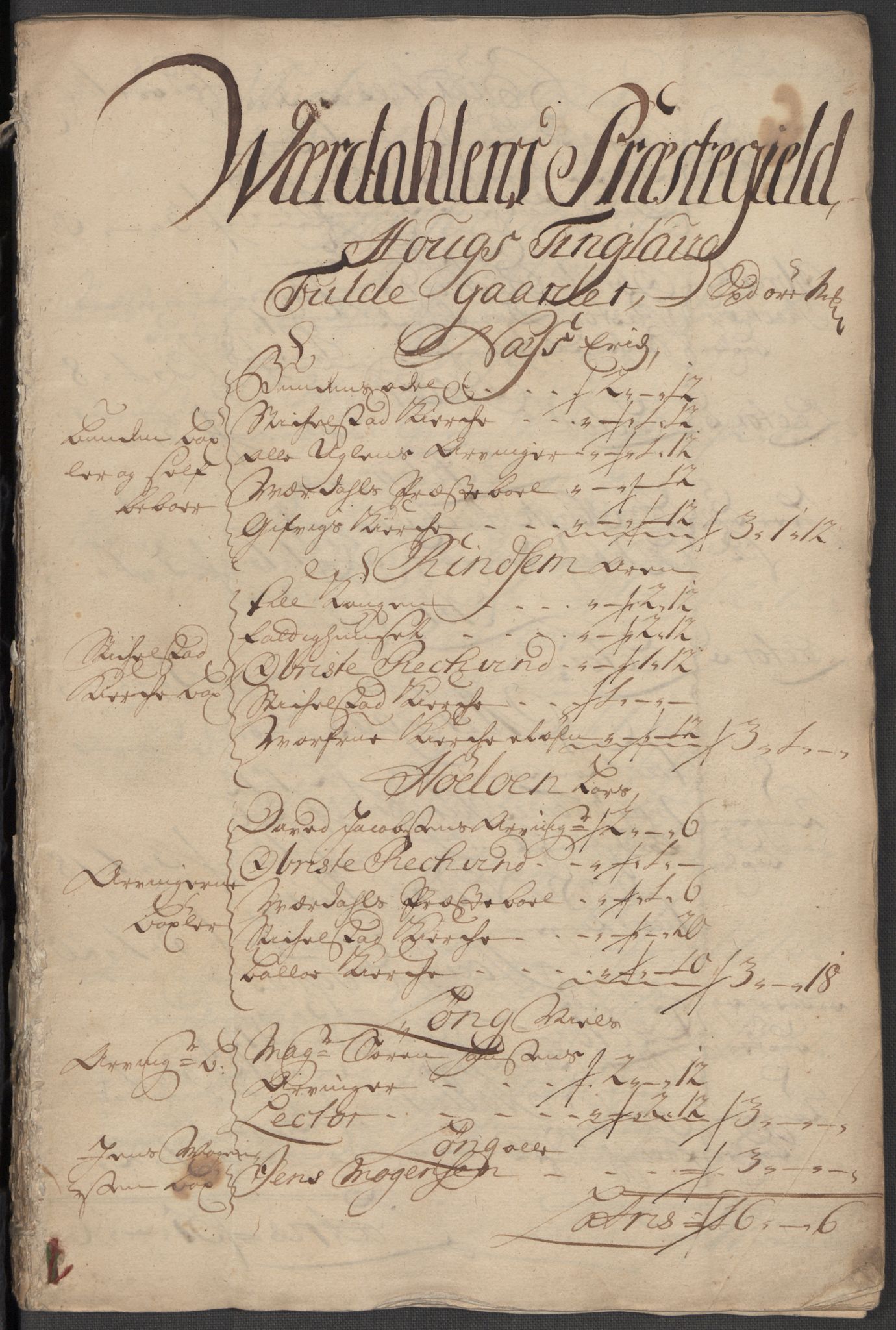Rentekammeret inntil 1814, Reviderte regnskaper, Fogderegnskap, RA/EA-4092/R62/L4207: Fogderegnskap Stjørdal og Verdal, 1717, p. 29