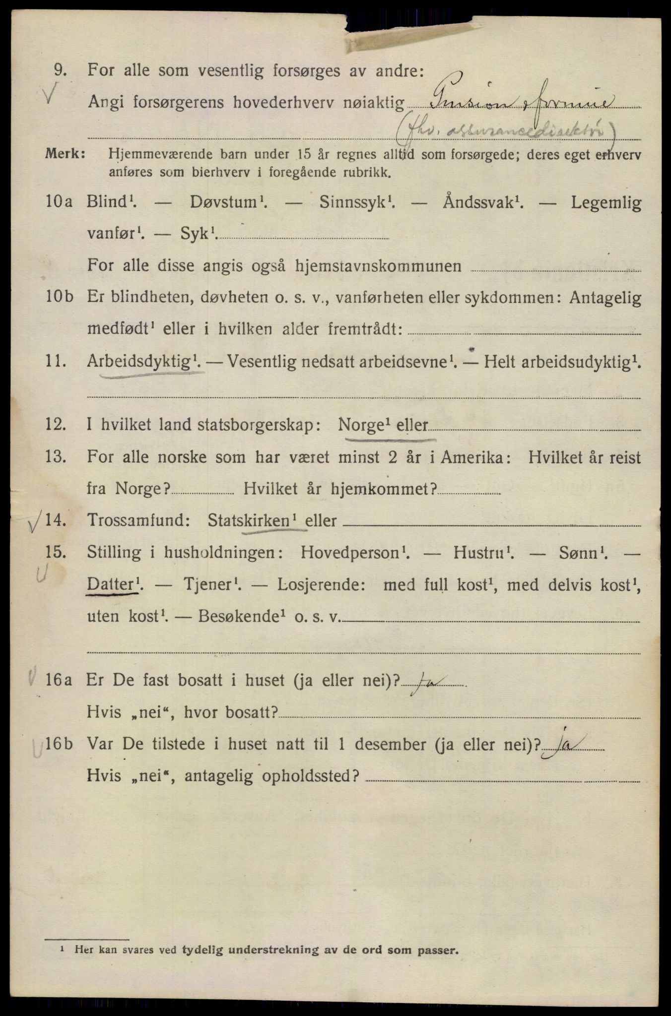 SAO, 1920 census for Kristiania, 1920, p. 142072