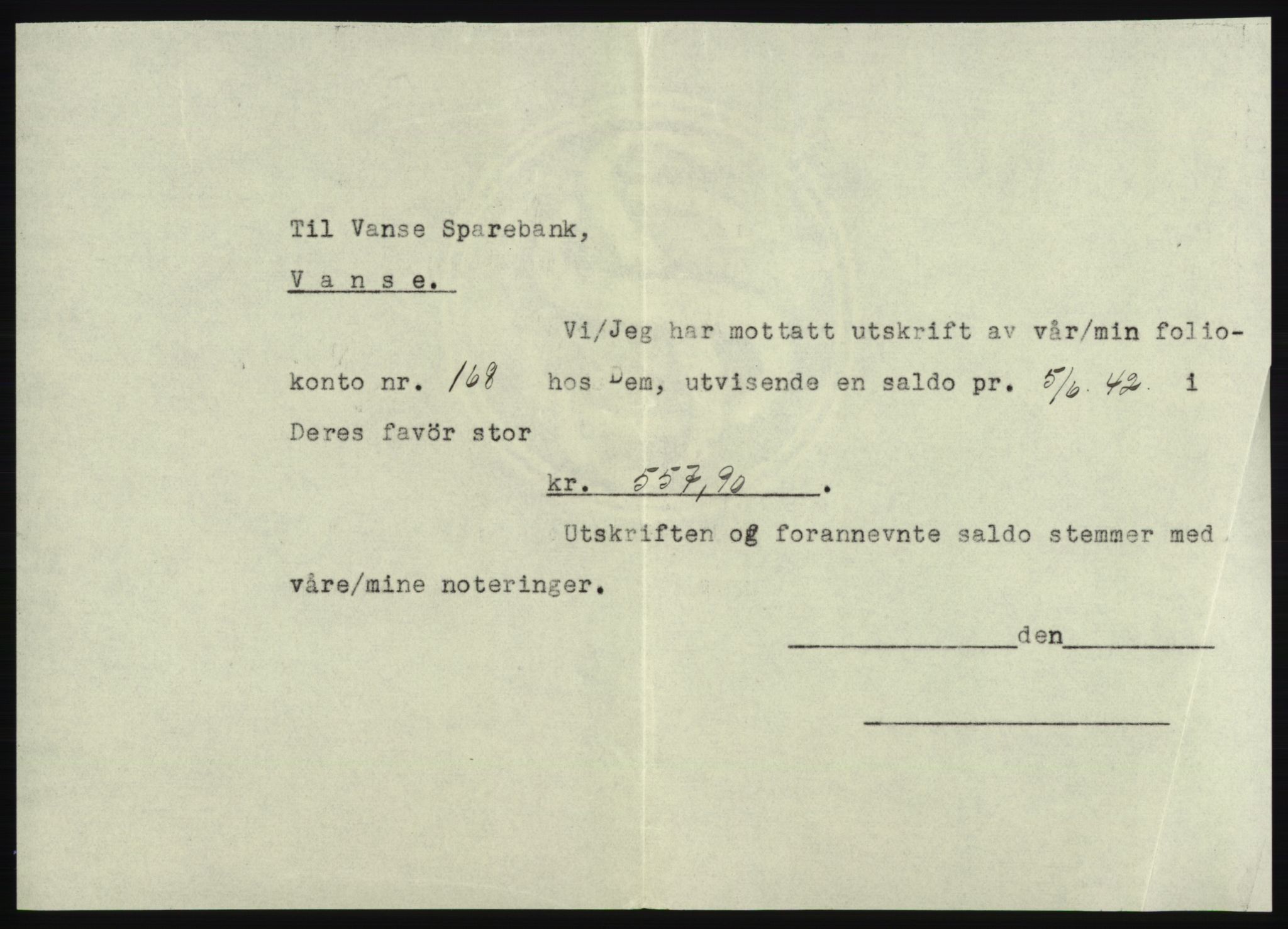 Forsvarsdepartementet, 10. kontor / Oppgjørskontoret, AV/RA-RAFA-1225/D/Db/L0180: Lista oppgjørskontor, 1942-1952, p. 1031