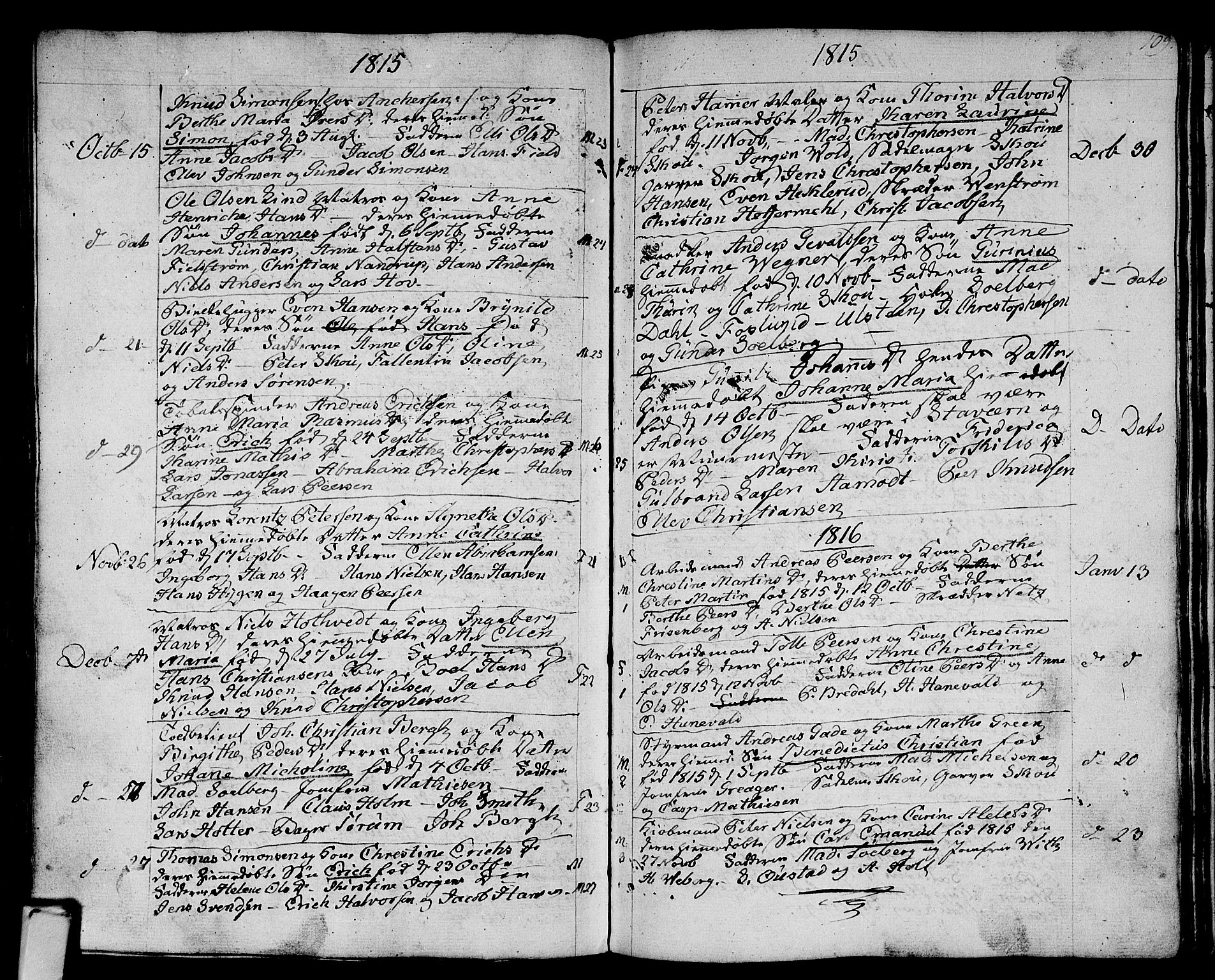 Strømsø kirkebøker, SAKO/A-246/F/Fa/L0010: Parish register (official) no. I 10, 1792-1822, p. 109