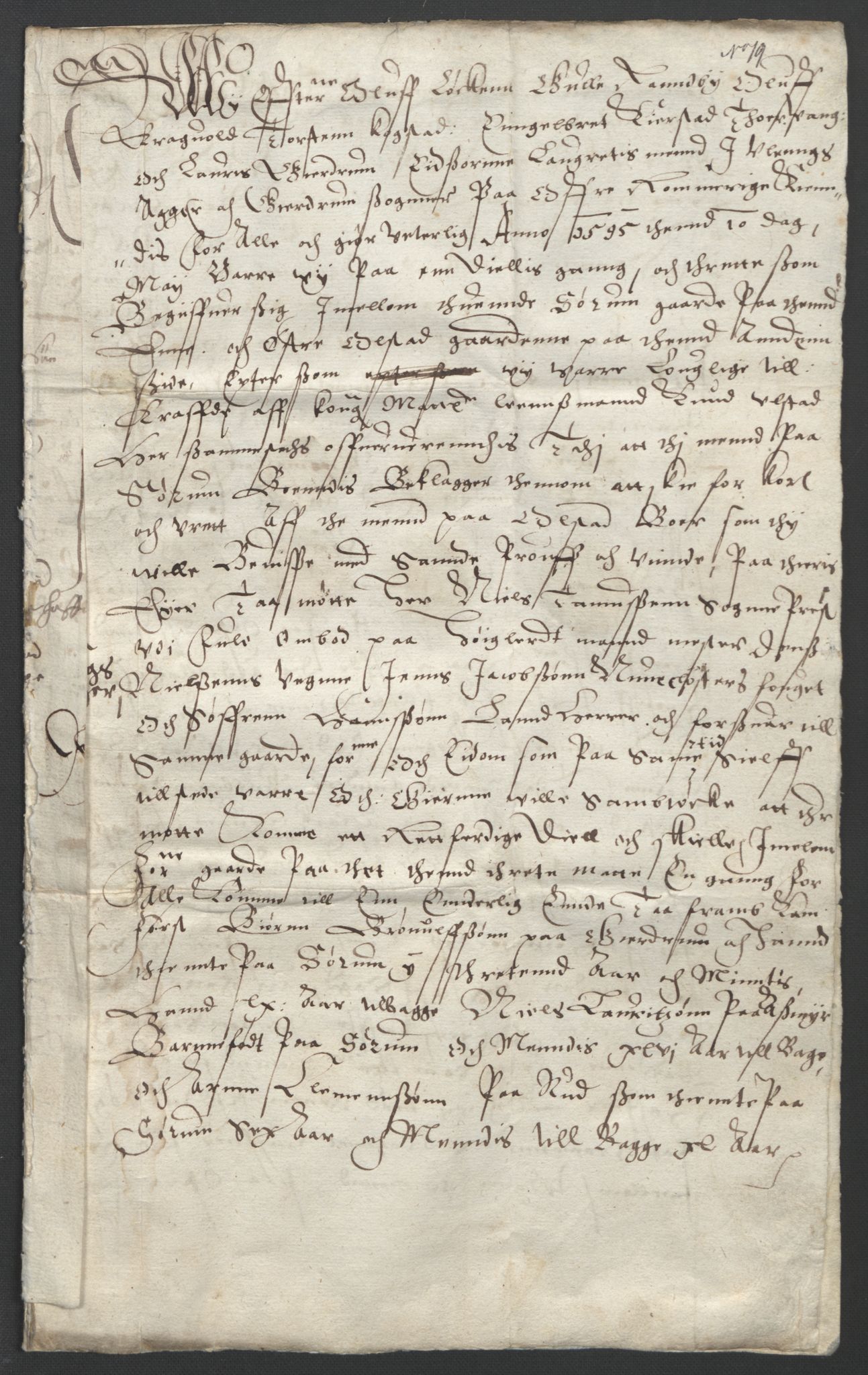 Oslo stiftsdireksjon, SAO/A-11085/G/Gb/L0001: Bispestolens dokumenter, 1584-1612, p. 74