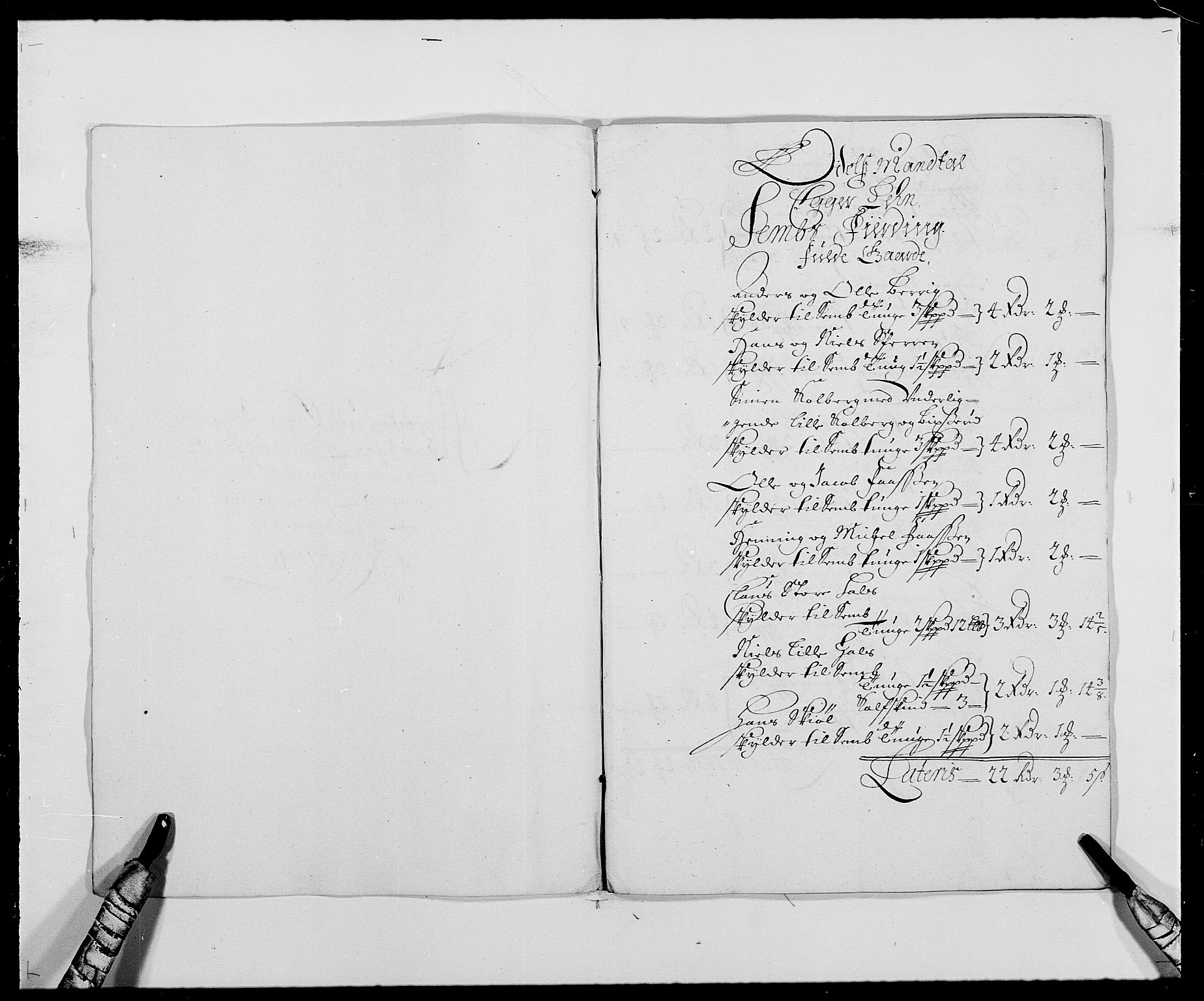 Rentekammeret inntil 1814, Reviderte regnskaper, Fogderegnskap, RA/EA-4092/R28/L1688: Fogderegnskap Eiker og Lier, 1687-1689, p. 228
