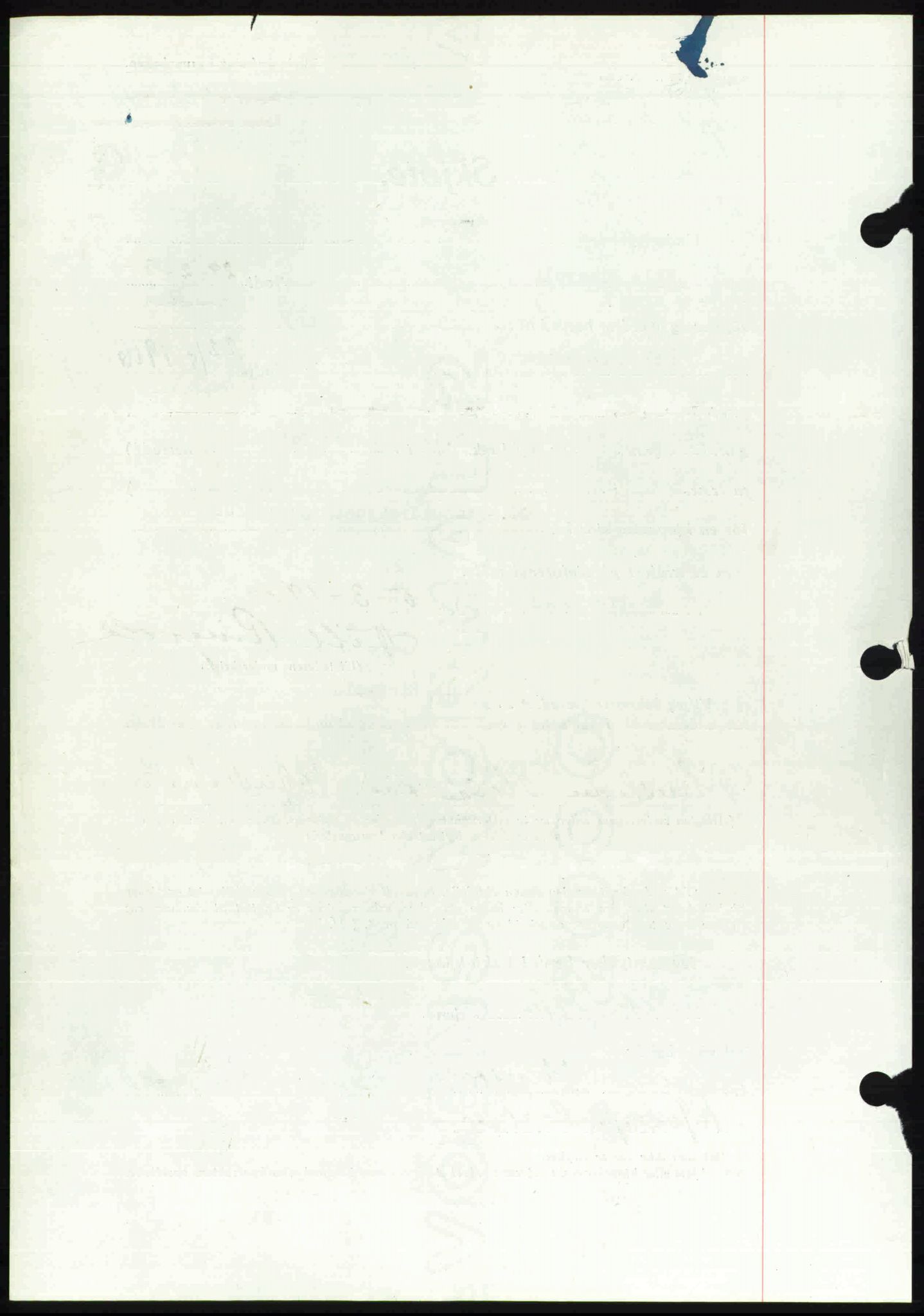 Toten tingrett, SAH/TING-006/H/Hb/Hbc/L0007: Mortgage book no. Hbc-07, 1939-1940, Diary no: : 462/1940