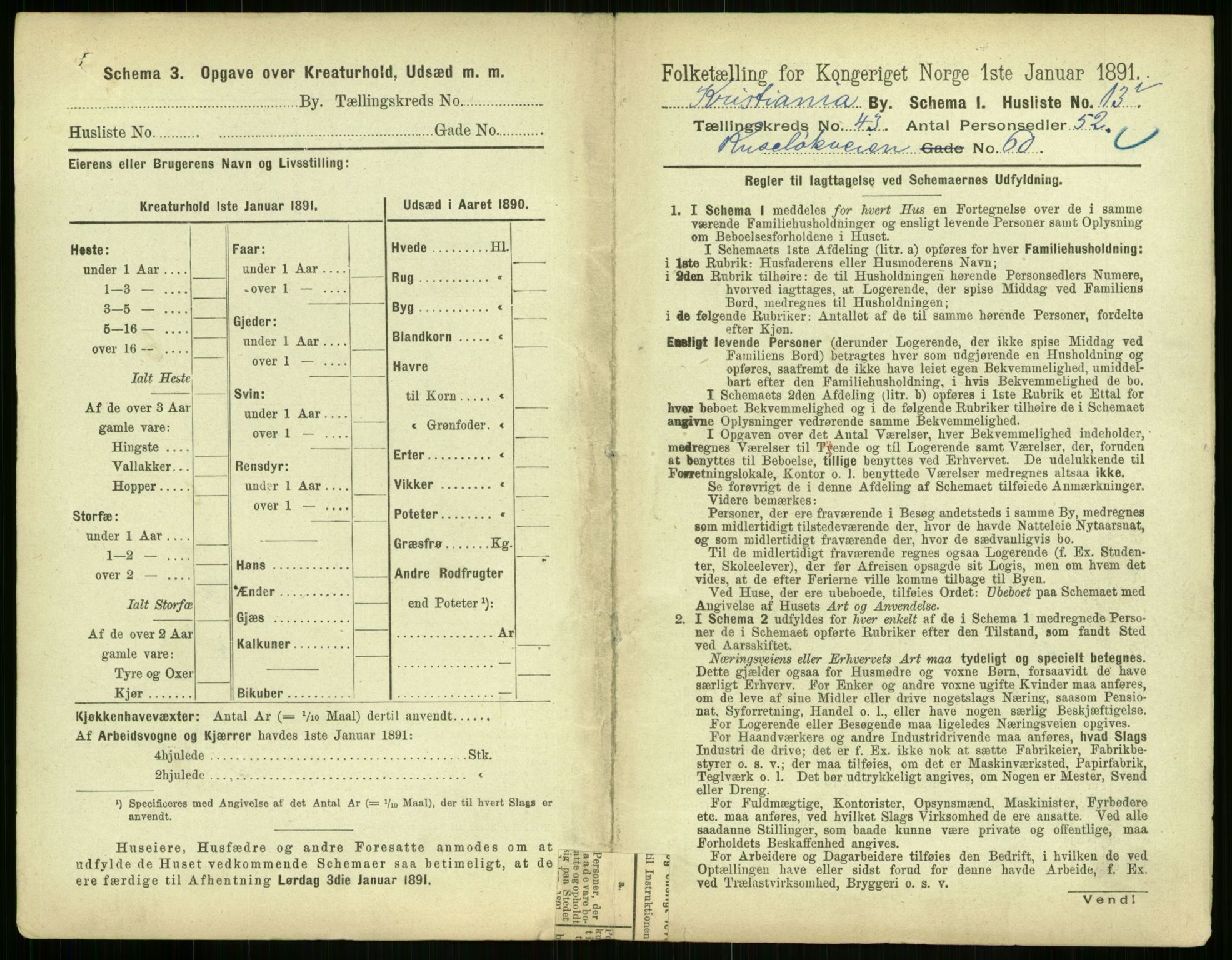 RA, 1891 census for 0301 Kristiania, 1891, p. 25562