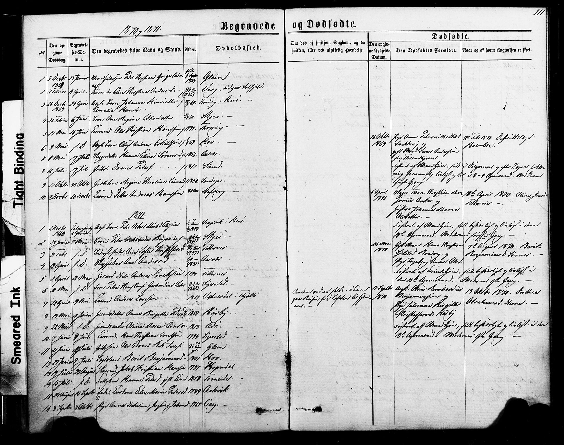 Ministerialprotokoller, klokkerbøker og fødselsregistre - Nordland, SAT/A-1459/835/L0524: Parish register (official) no. 835A02, 1865-1880, p. 111