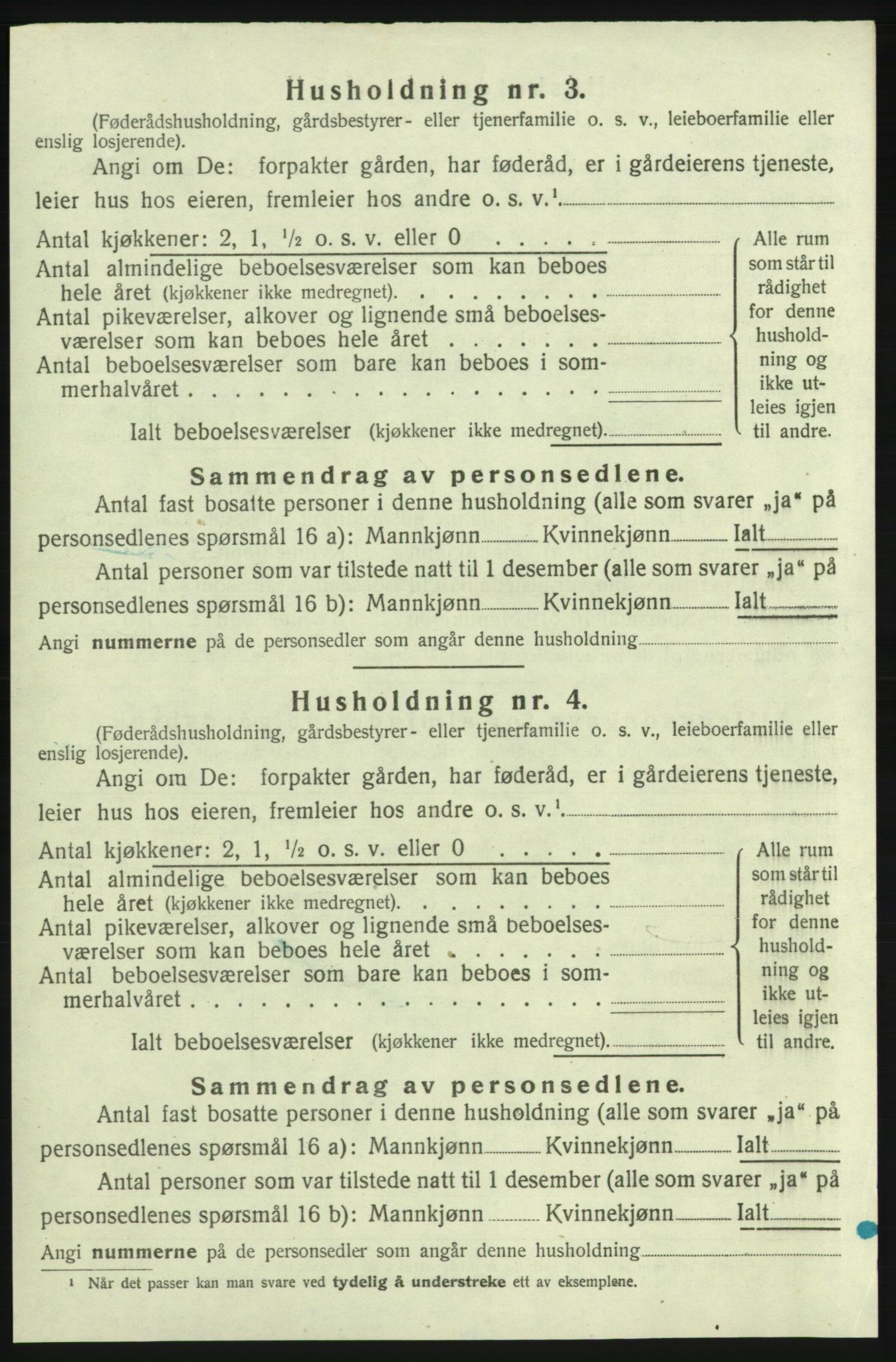 SAB, 1920 census for Skånevik, 1920, p. 816