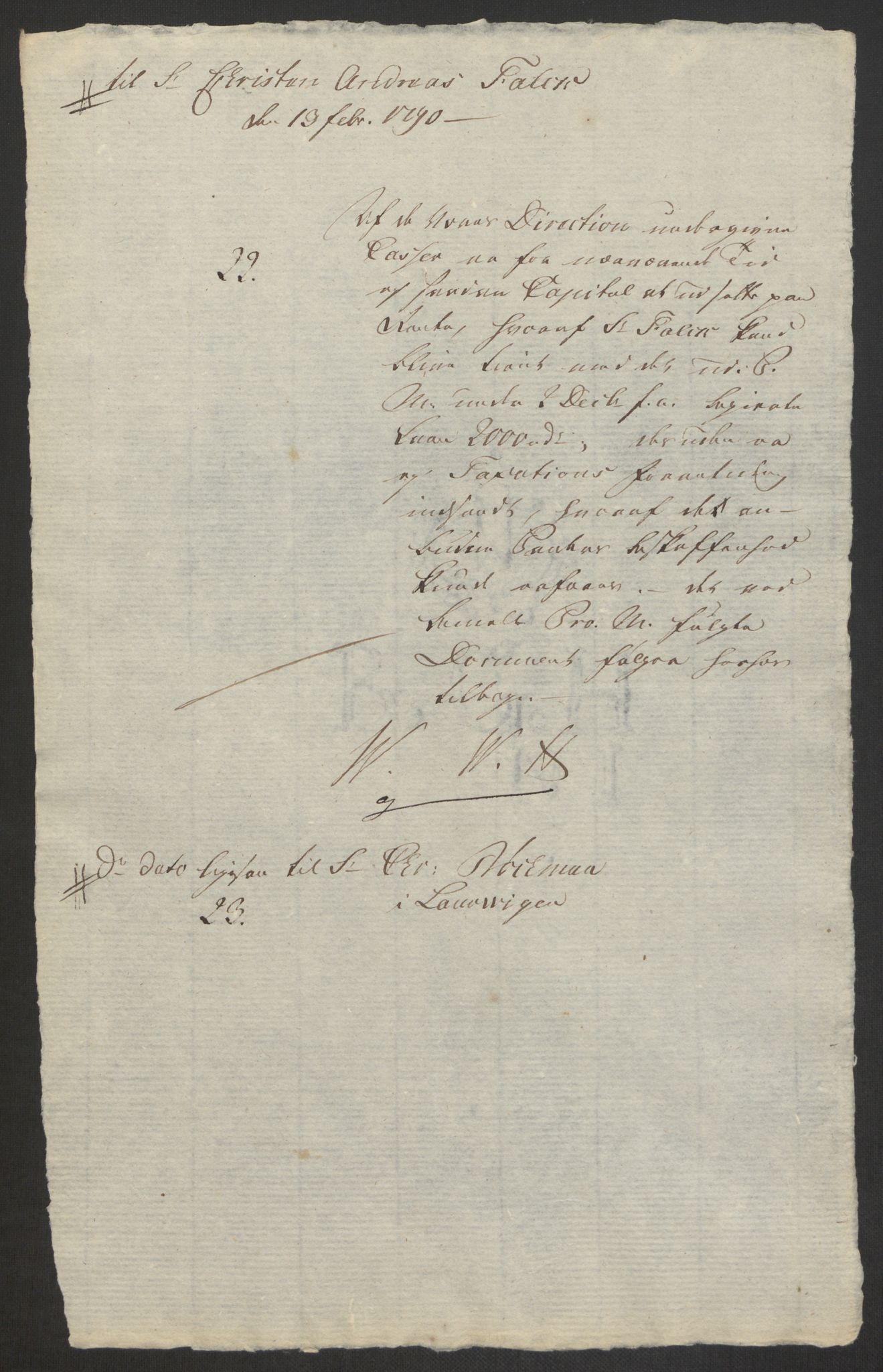 Forsvaret, Den norske kvesthuskasse/krigshospitalkasse, AV/RA-RAFA-1887/F/Fa/L0008: Konsepter, 1790-1793, p. 45