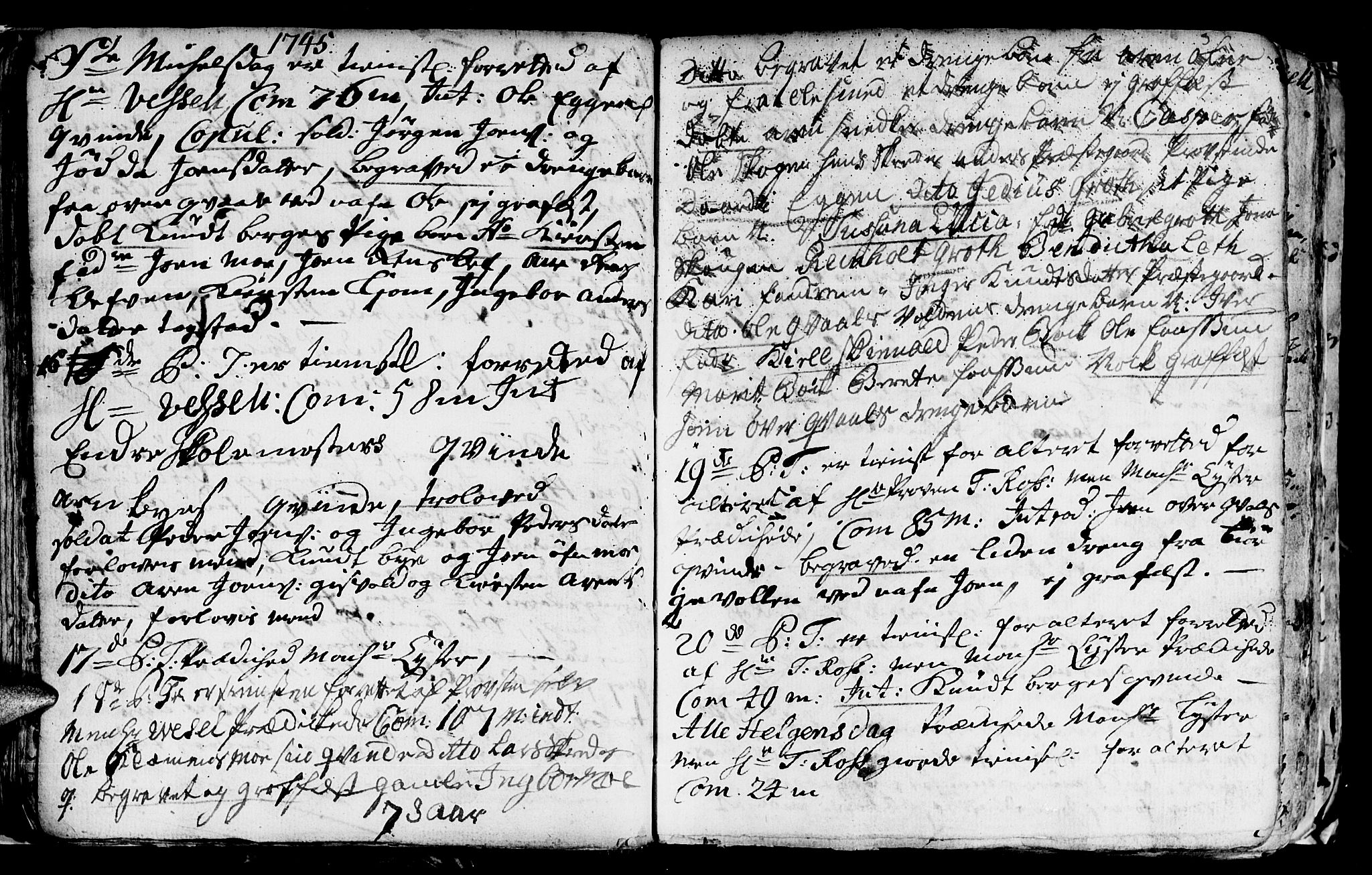 Ministerialprotokoller, klokkerbøker og fødselsregistre - Sør-Trøndelag, AV/SAT-A-1456/668/L0813: Parish register (copy) no. 668C02, 1743-1765