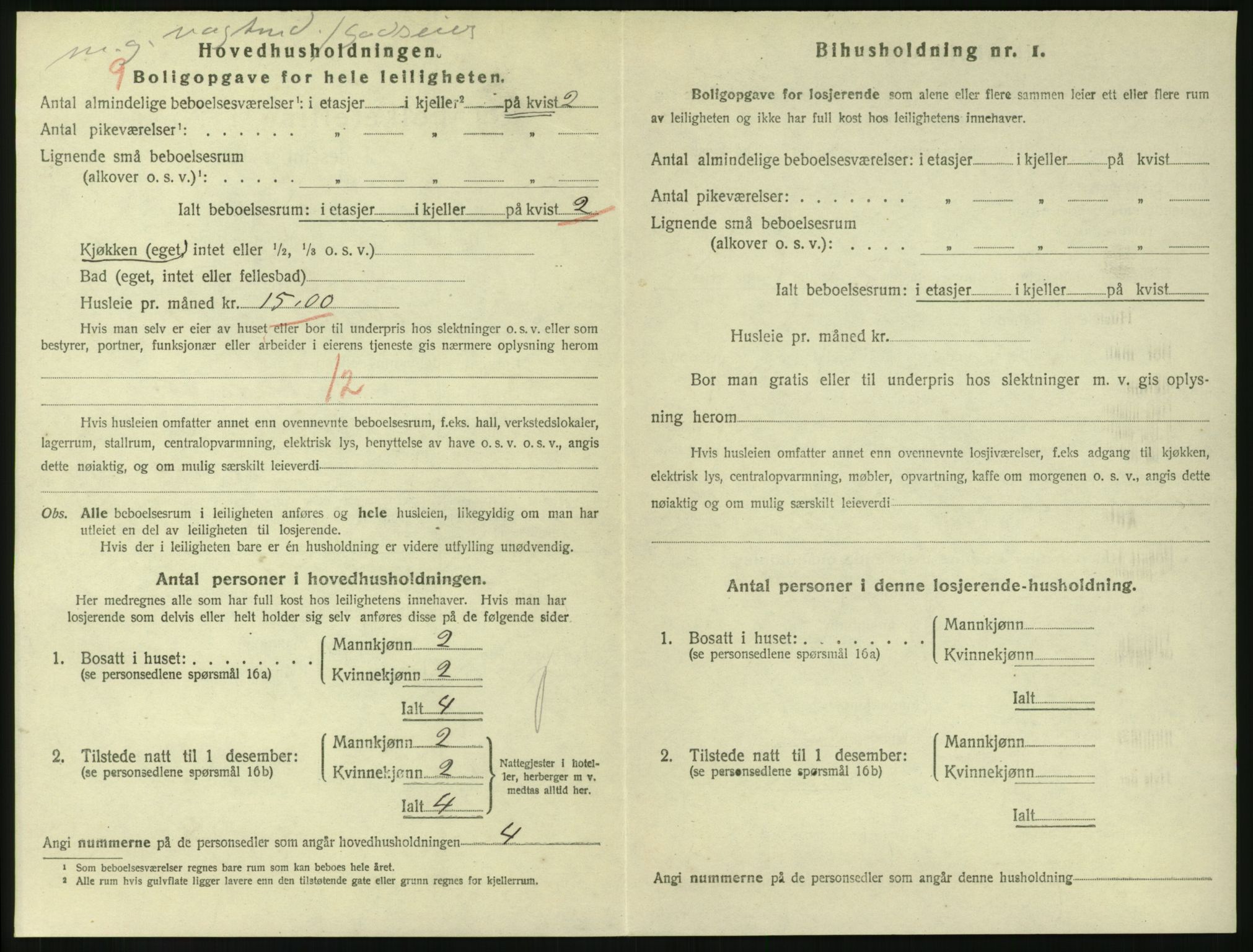 SAKO, 1920 census for Larvik, 1920, p. 3383