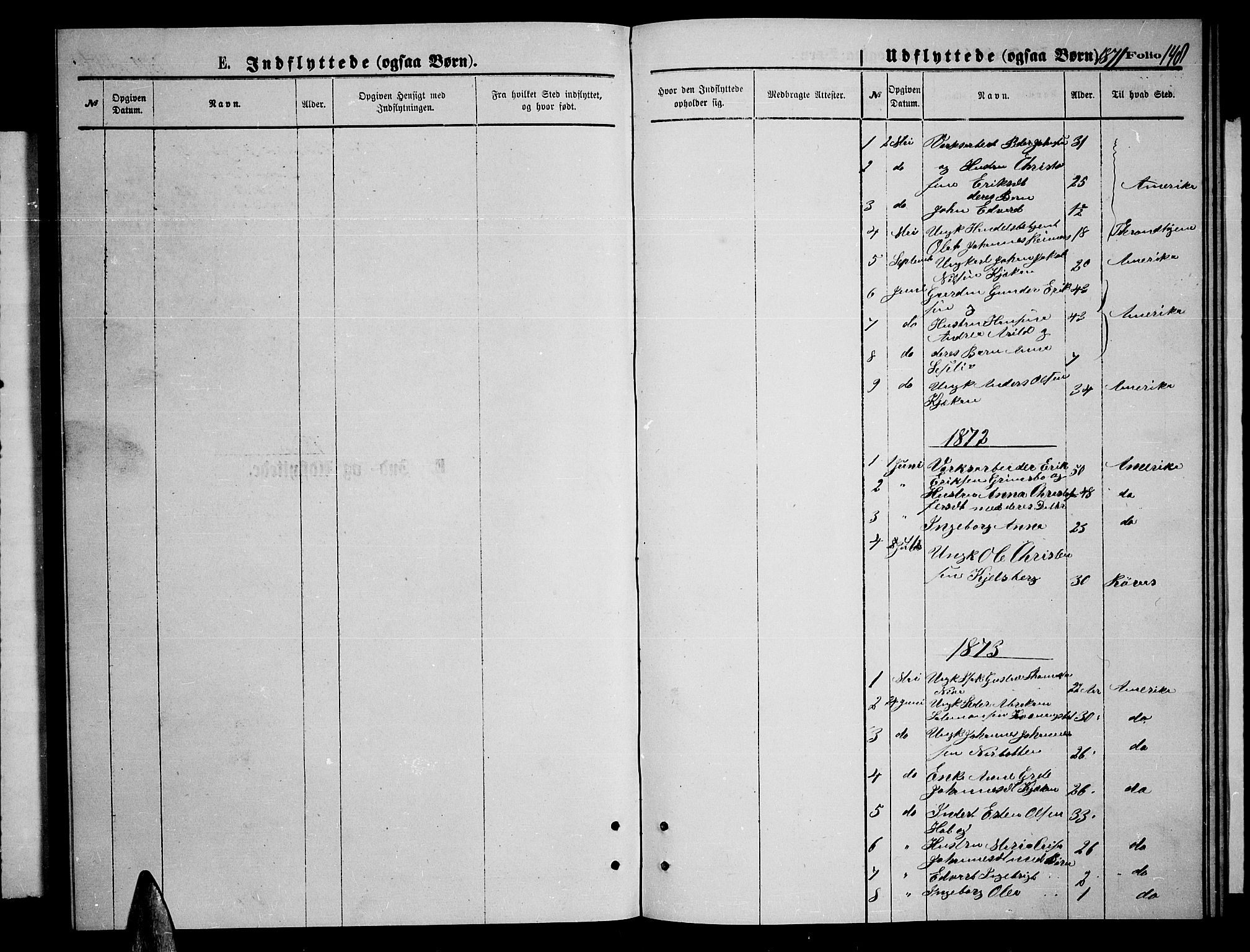 Skjervøy sokneprestkontor, AV/SATØ-S-1300/H/Ha/Hab/L0014klokker: Parish register (copy) no. 14, 1871-1877, p. 148