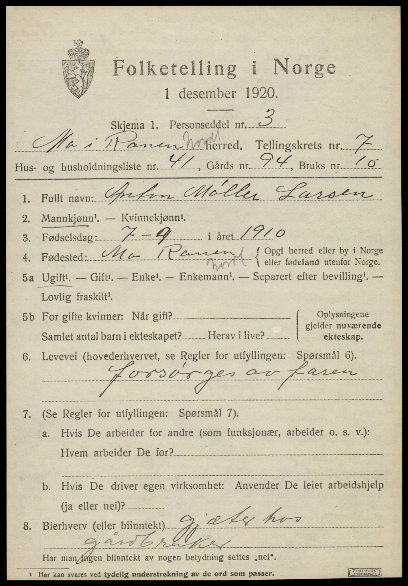 SAT, 1920 census for Mo, 1920, p. 7895